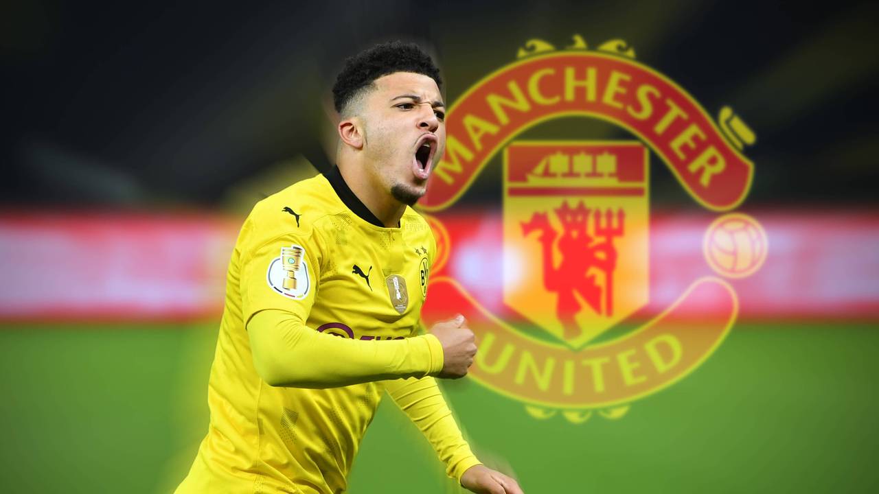 Jadon Sancho jubelt