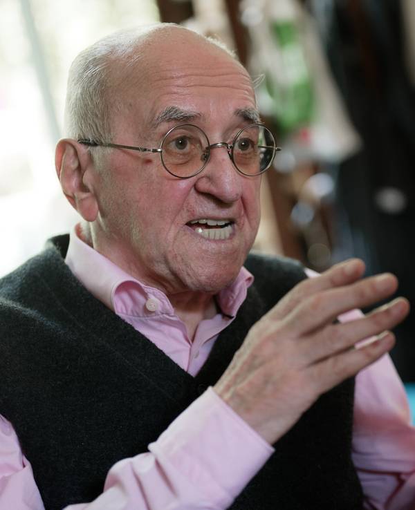 Alfred Biolek ist tot. Das Foto wurde aufgenommen bei einem dpa-Gespräch anlässlich seines 85. Geburtstags