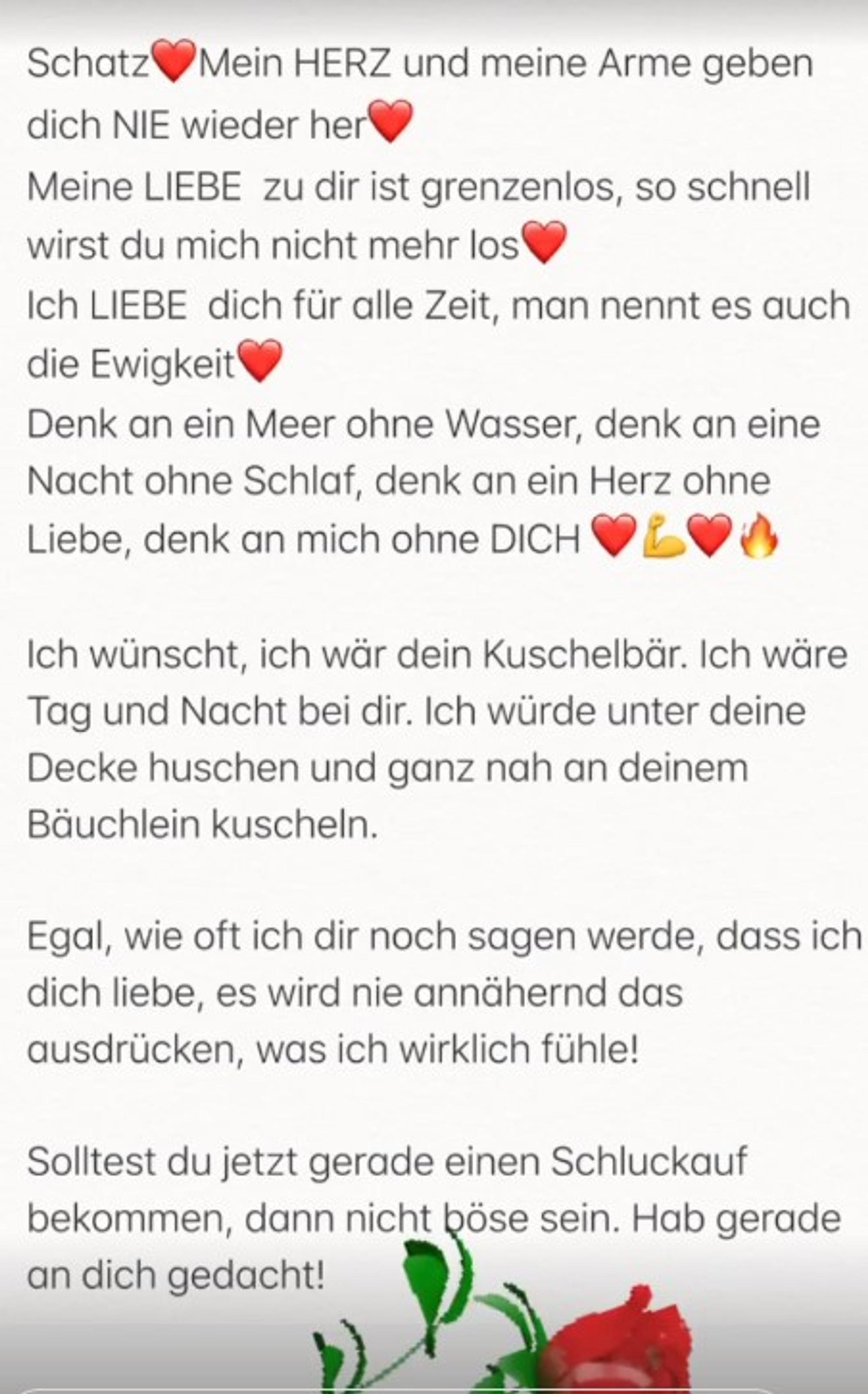 Am 24. Juli hat Jasmin Herren in ihrer Instagram-Story und auf ihrem Account ihres verstorbenen Ehemannes Willi Herren gedacht.