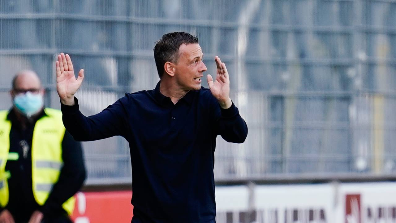 Christian Preußer an der Seitenlinie