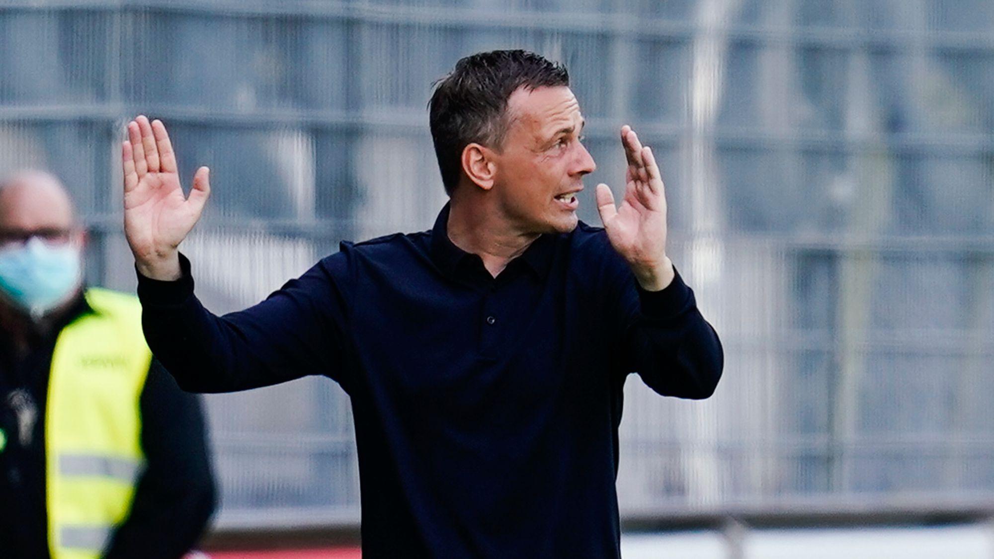 Christian Preußer an der Seitenlinie