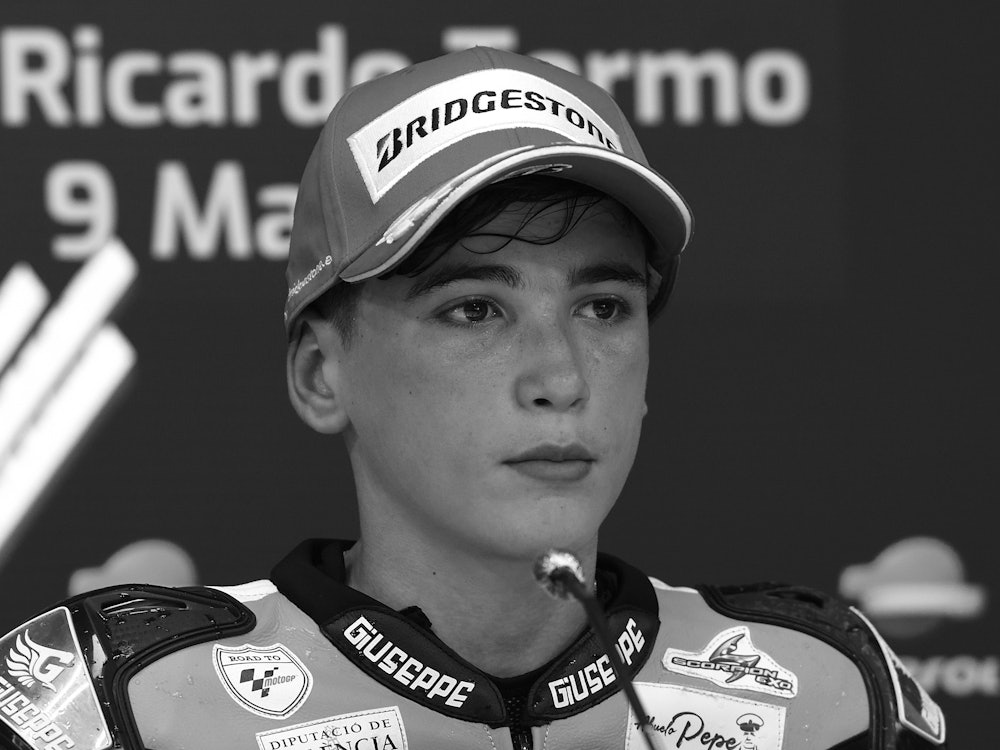 Der spanische Nachwuchsfahrer Hugo Millan
