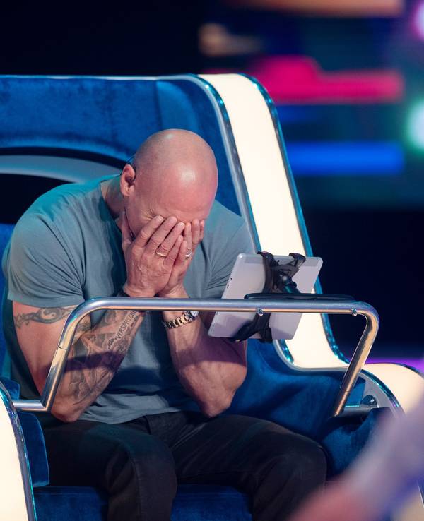 Thorsten Legat schämt sich am 24. Juli bei „The Wheel - Promis drehen am Rad“ (RTL)