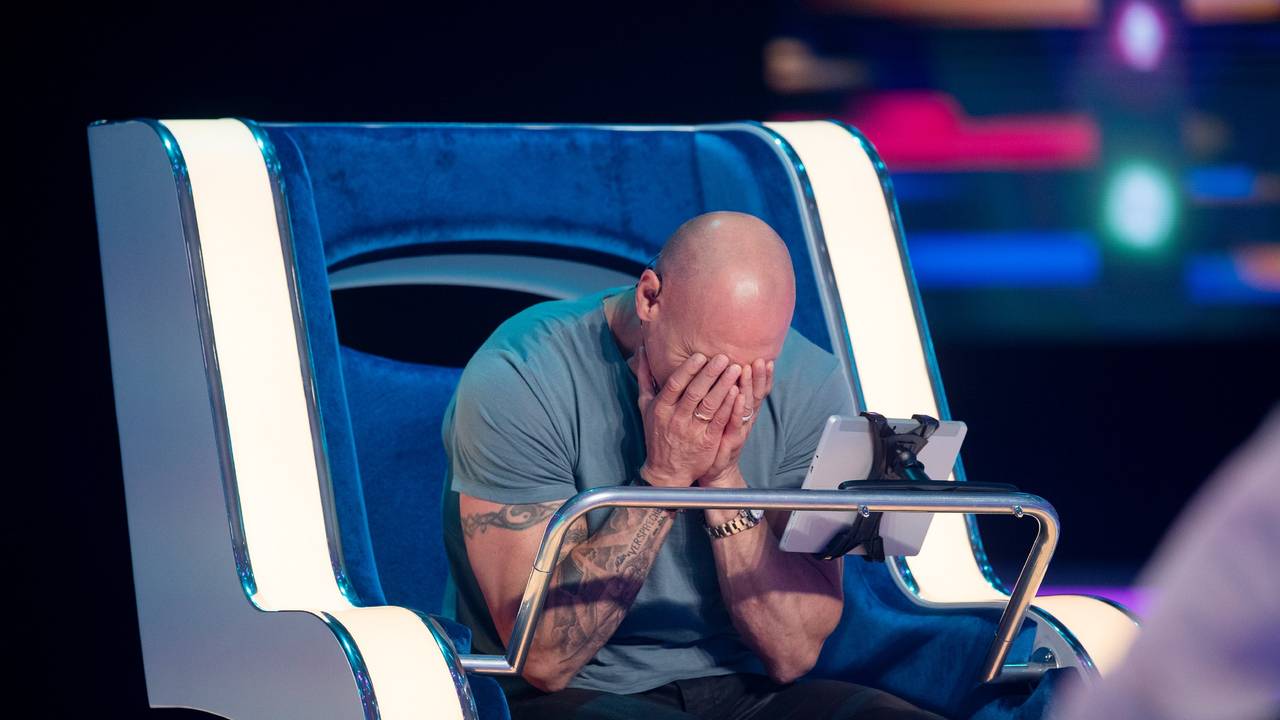 Thorsten Legat schämt sich am 24. Juli bei „The Wheel - Promis drehen am Rad“ (RTL)