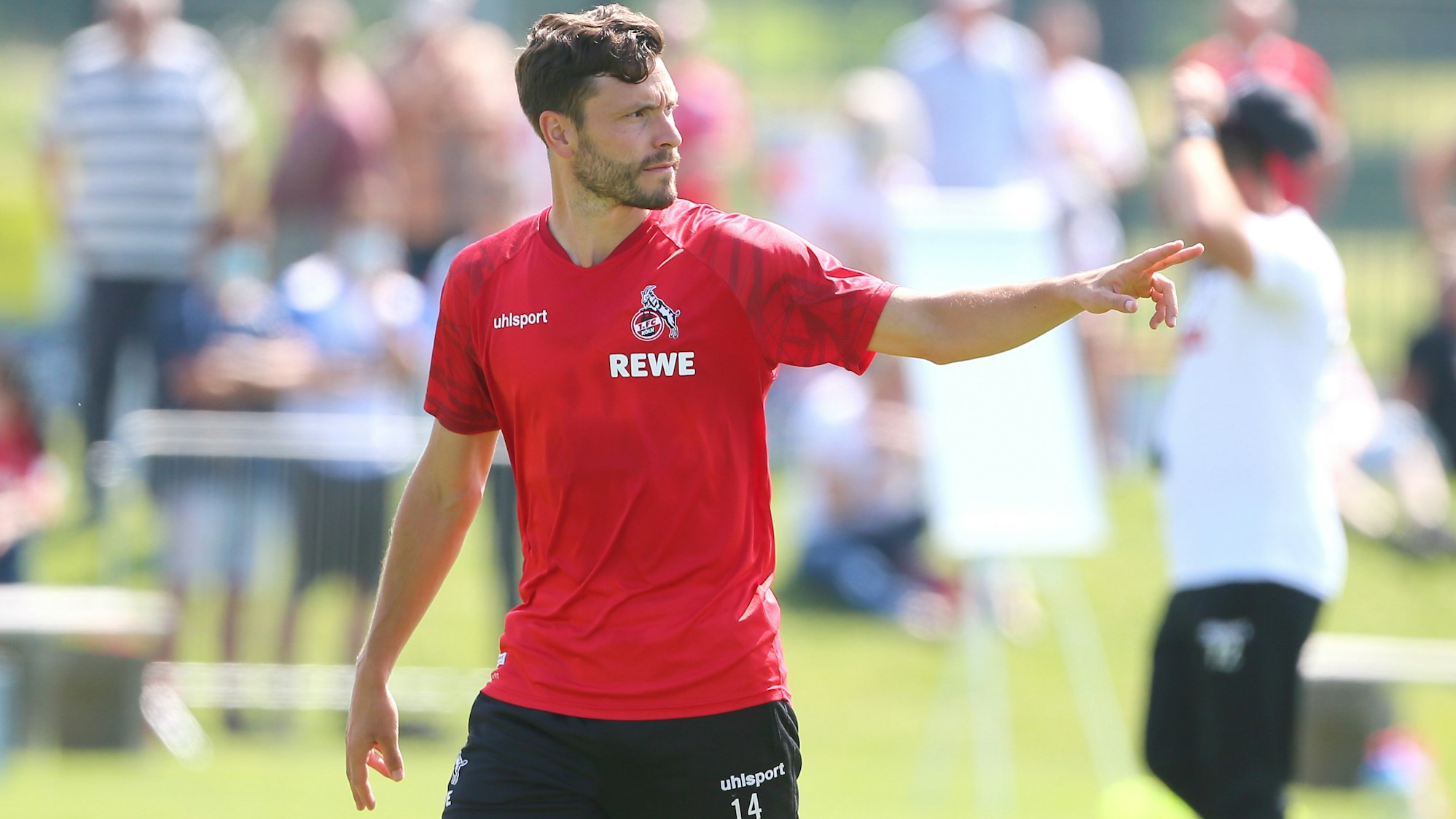 Jonas Hector trainiert beim 1. FC Köln.