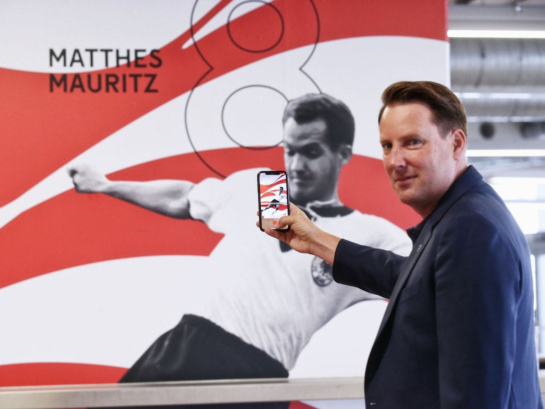 Begehung des neu gestalteten Umlaufs in der MSA
Garffiti und digitalen Bildern mit Marketing-Cheff Christian Koke