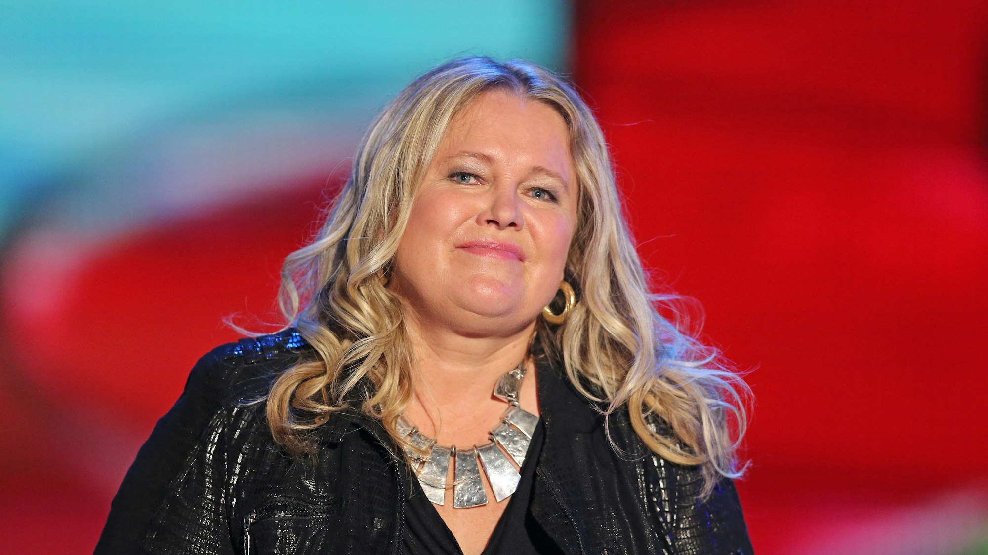 Die norwegische Sängern Anita Hegerland („Schön ist es auf der Welt zu sein“) singt am 7. September 2016 während der Generalprobe zur Show „Stefanie Hertel - Meine Stars“ in Zwickau (Sachsen).