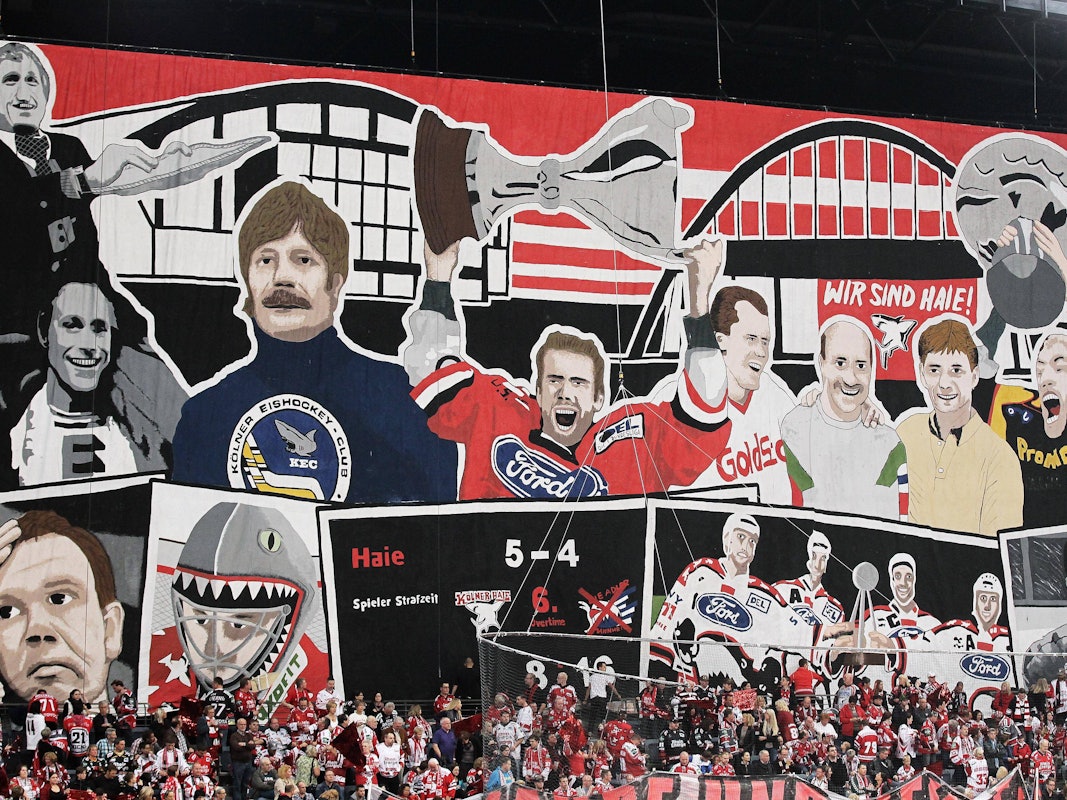 Choreo zum 40. Geburtstag der Kölner Haie.