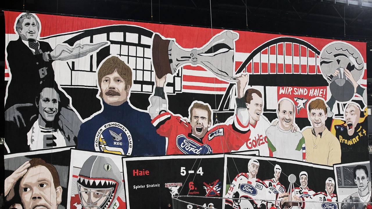Choreo zum 40. Geburtstag der Kölner Haie.