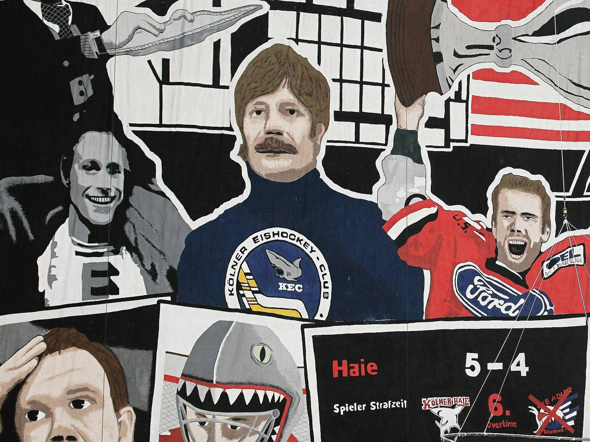 Choreo zum 40. Geburtstag der Kölner Haie.