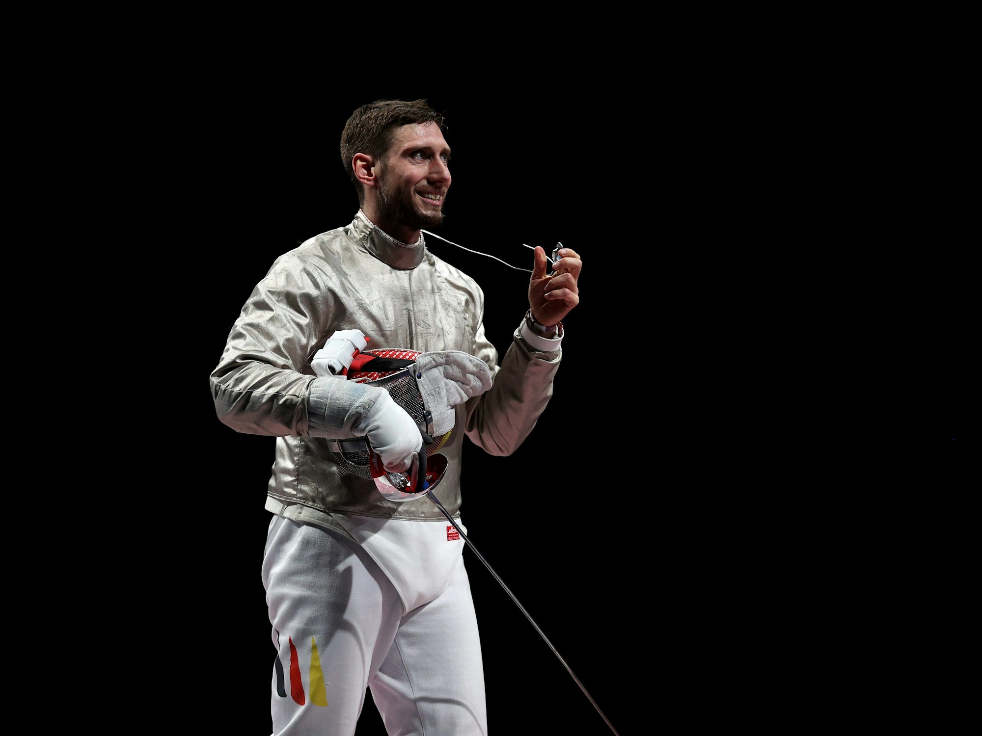 Säbelfechter Max Hartung (Deutschland) kämpft für eine faire Bezahlung der Olympiasportler.
