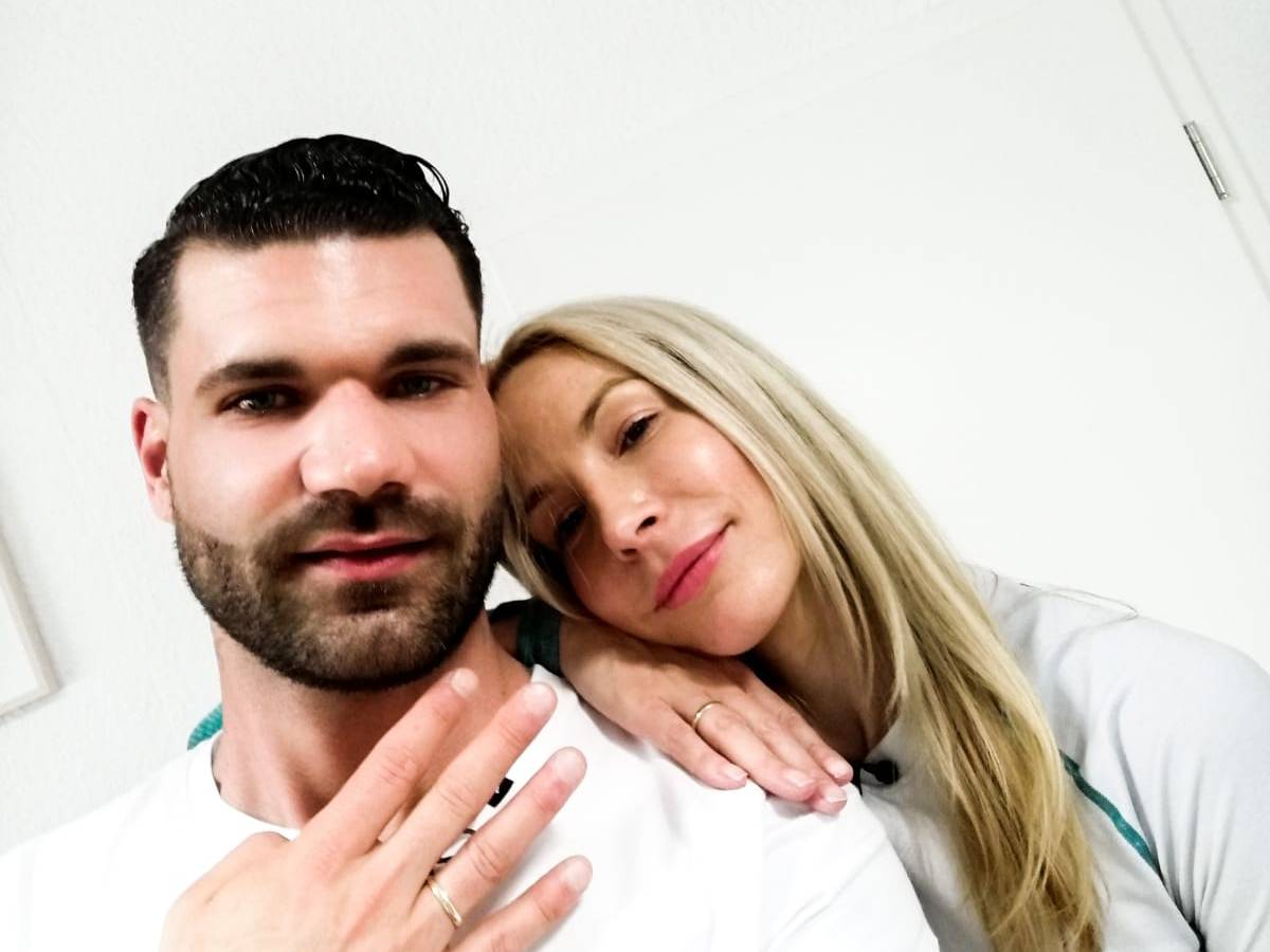 Mike Cees-Monballijn und Michelle Monballijn. Das paar nimmt am "Sommerhaus der Stars" 2021 teil. Das Foto wurde EXPRESS von Mike Cees zur Berichterstattung honorarfrei zur Verfügung gestellt