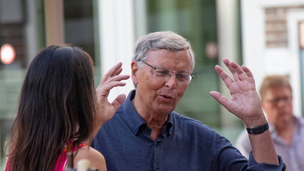 Wolfgang Bosbach beim Köln-Talk im Juni 2018.