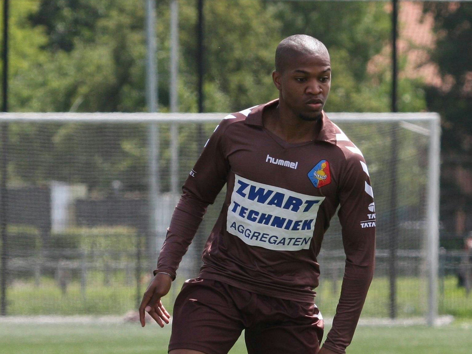 Jergé Hoefdraad auf dem Platz