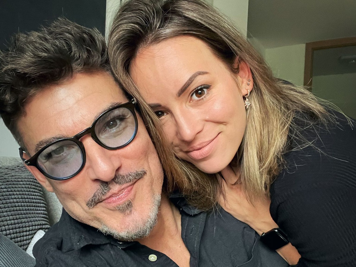 Chris Töpperwien am 3. August 2021 mit Nicole.