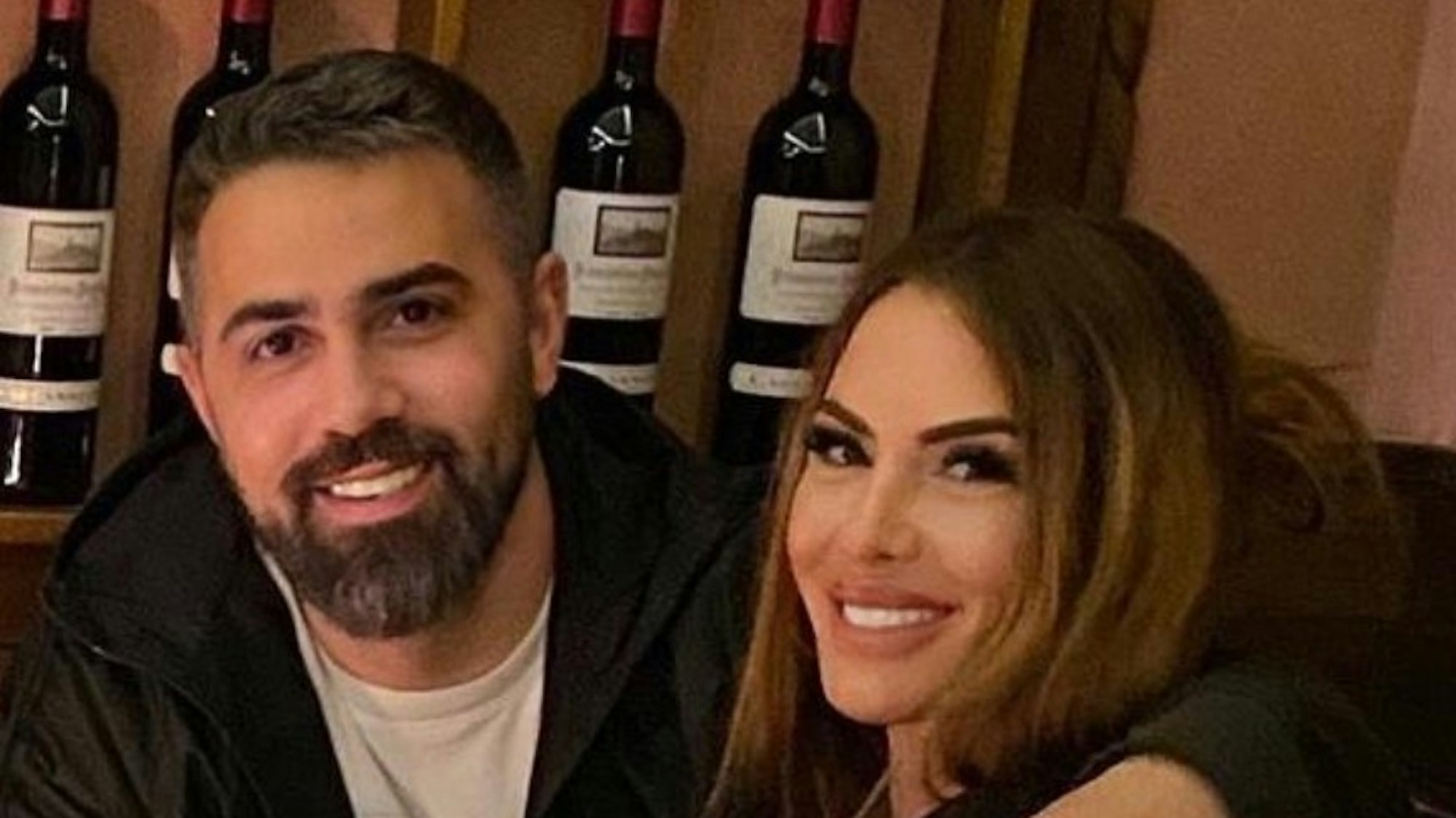 Rapper Bushido und seine Frau Anna-Maria Ferchichi im Mai 2020. Noch vor einigen Wochen gab es Komplikationen bei der Schwangerschaft von Anna-Maria, das Blatt habe sich nun aber gewendet.