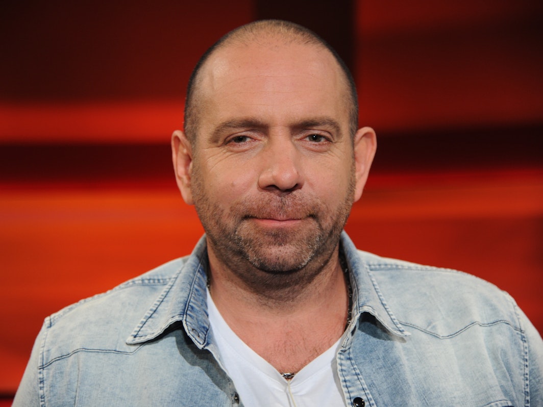 Ikke Hüftgold, Sänger, zu Gast in der ARD-Talkshow Hart aber Fair.