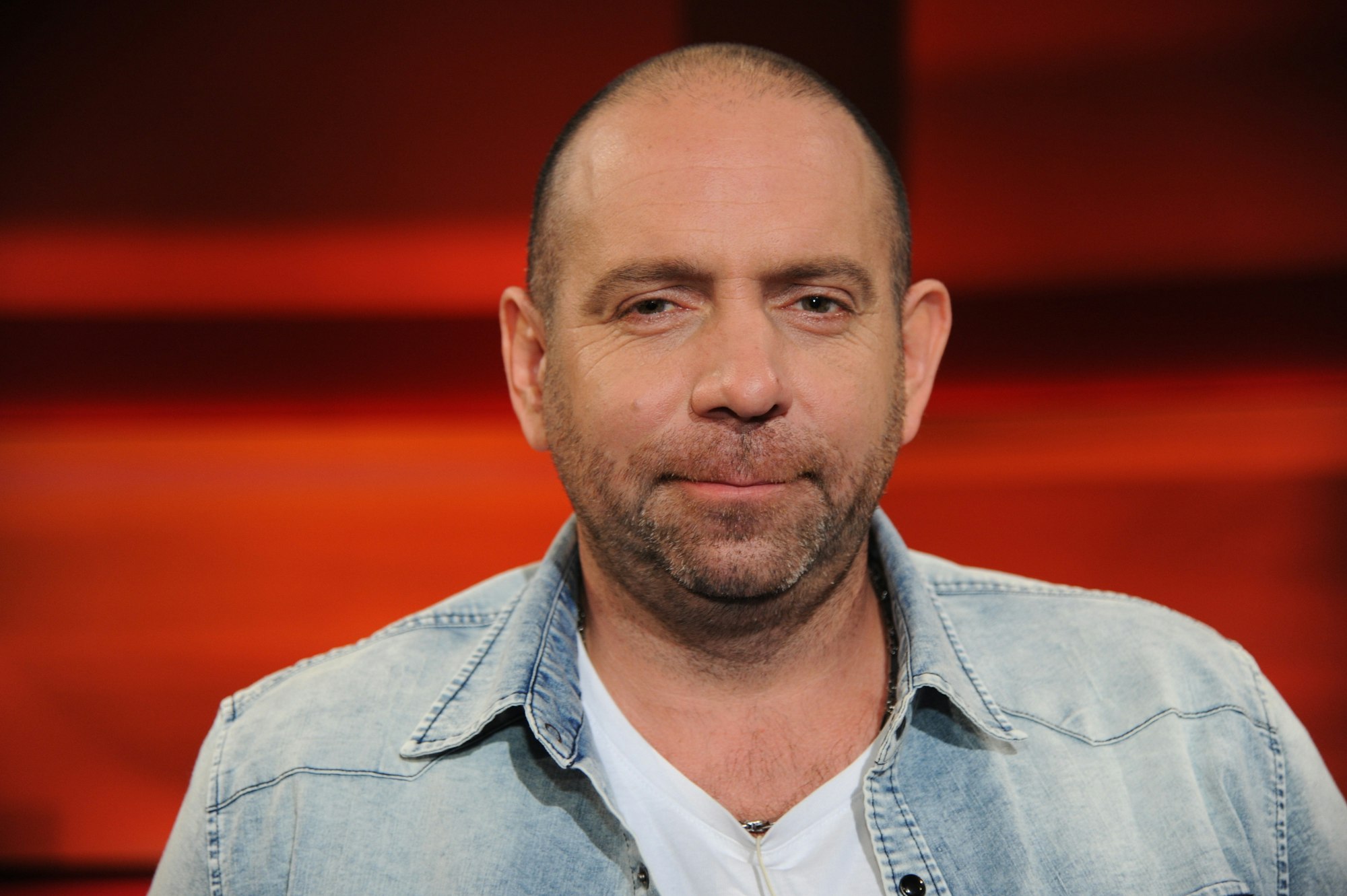 Ikke Hüftgold, Sänger, zu Gast in der ARD-Talkshow „Hart aber Fair“.