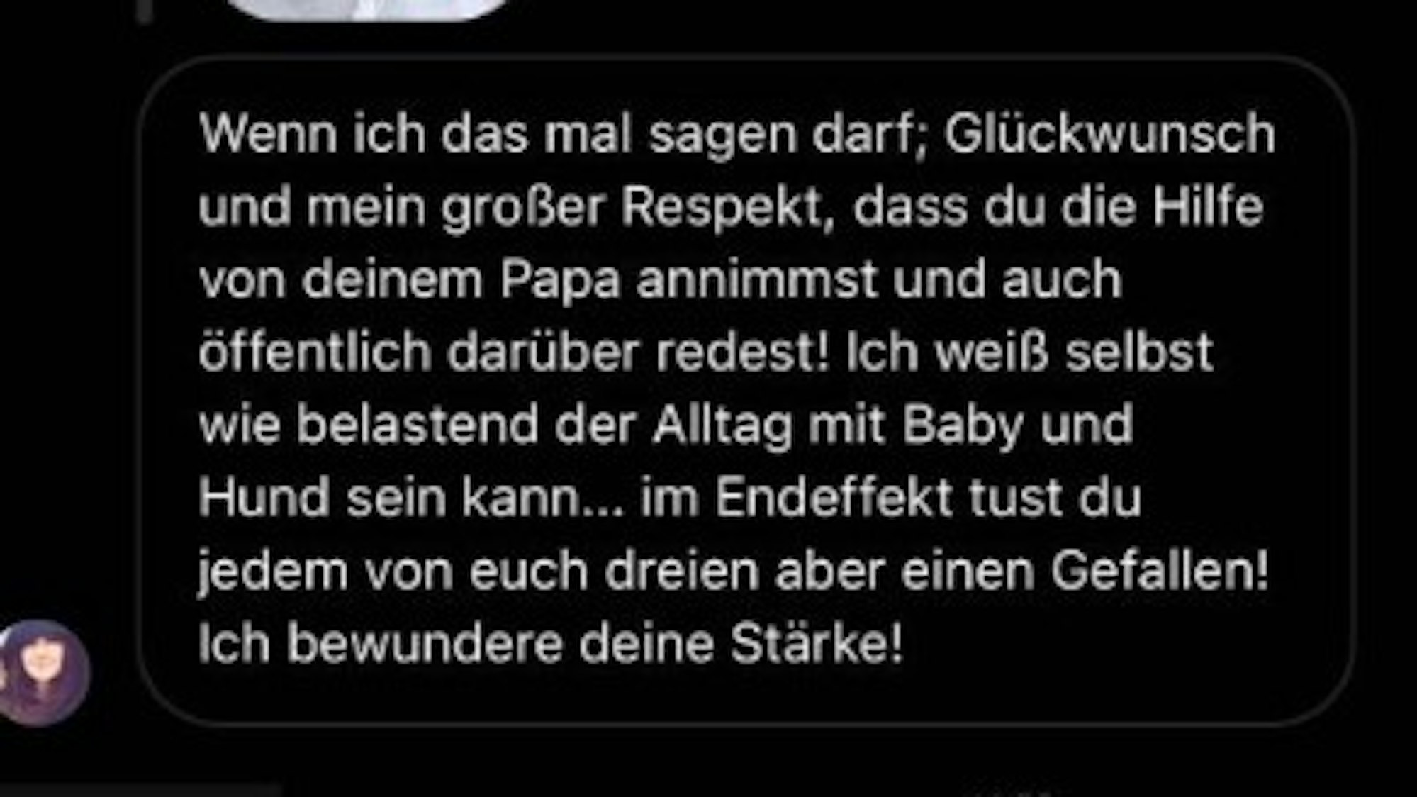 In ihren Instagram Direktnachrichten antworten am 3. August Fans auf Eva Benetatous traurige Story. Sie gibt ihren Hund für einige Zeit zu ihrem Vater, um sich um ihren Sohn zu kümmern.