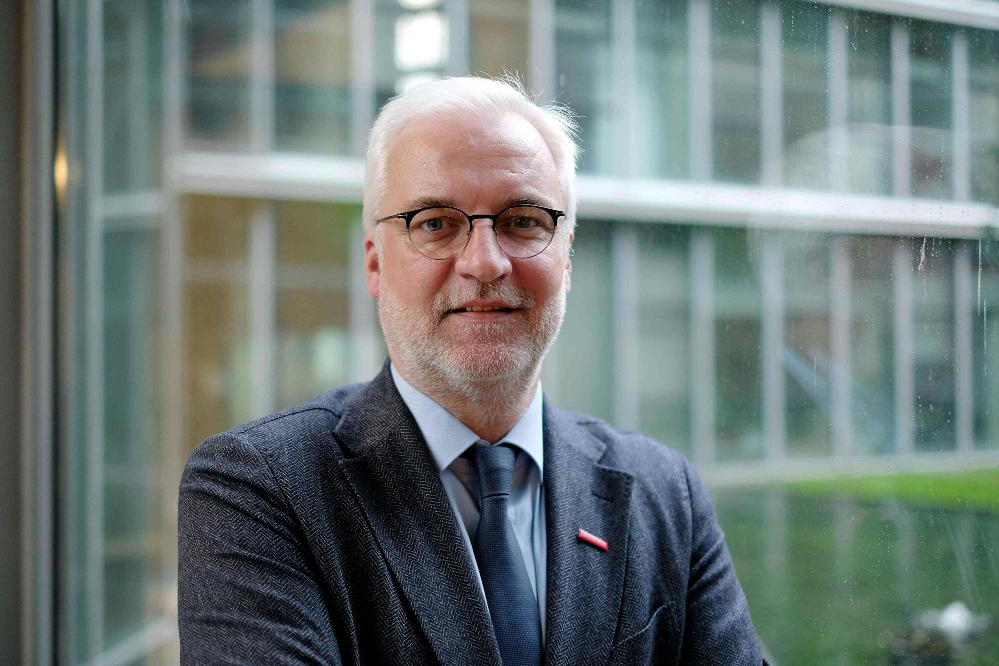 Der Kölner Handwerkskammer-Geschäftsführer Garrelt Duin im Neven-DuMont-Haus.