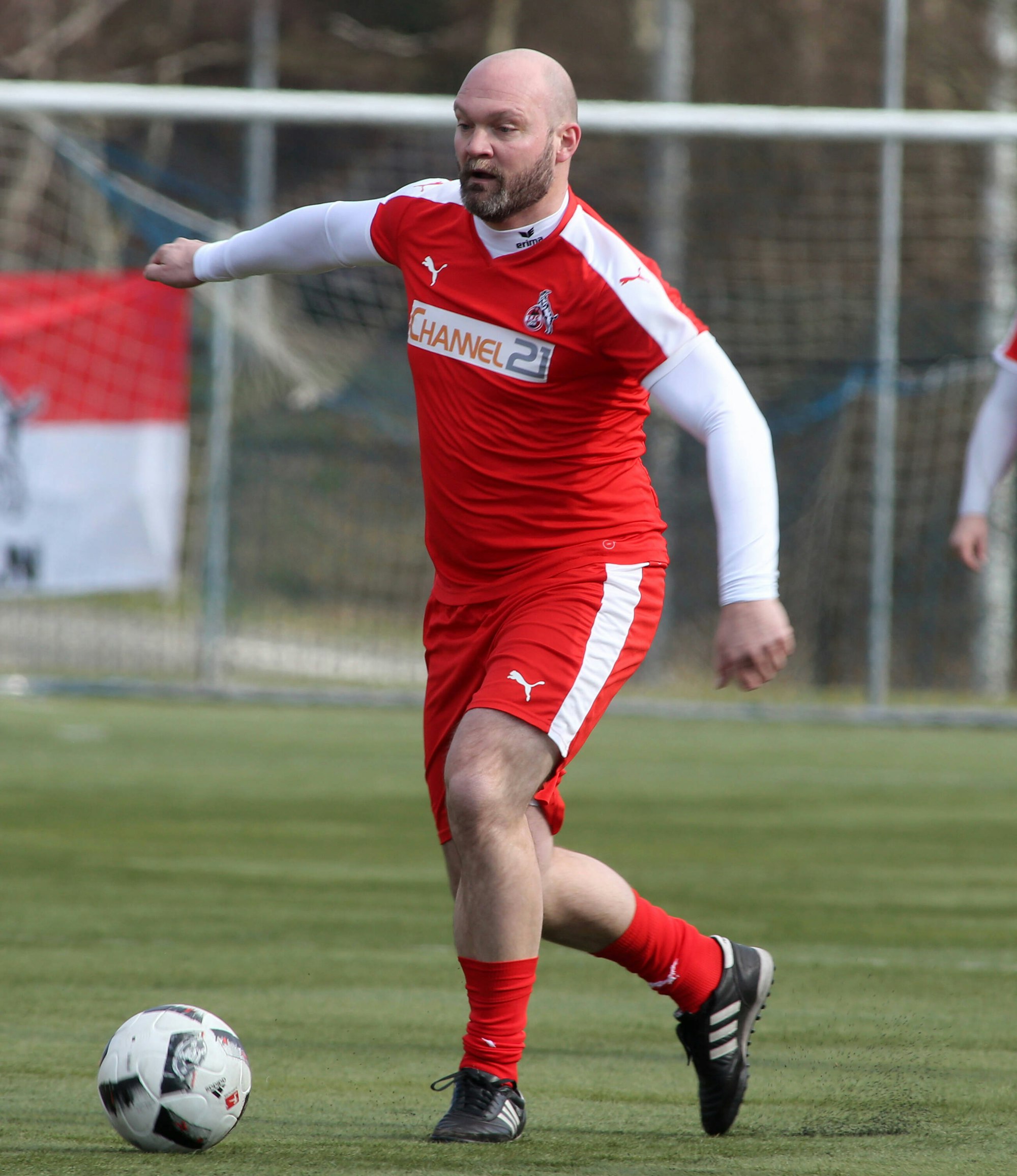 Alexander Voigt, hier im März 2018, spielt in der Traditionsmannschaft des 1. FC Köln.