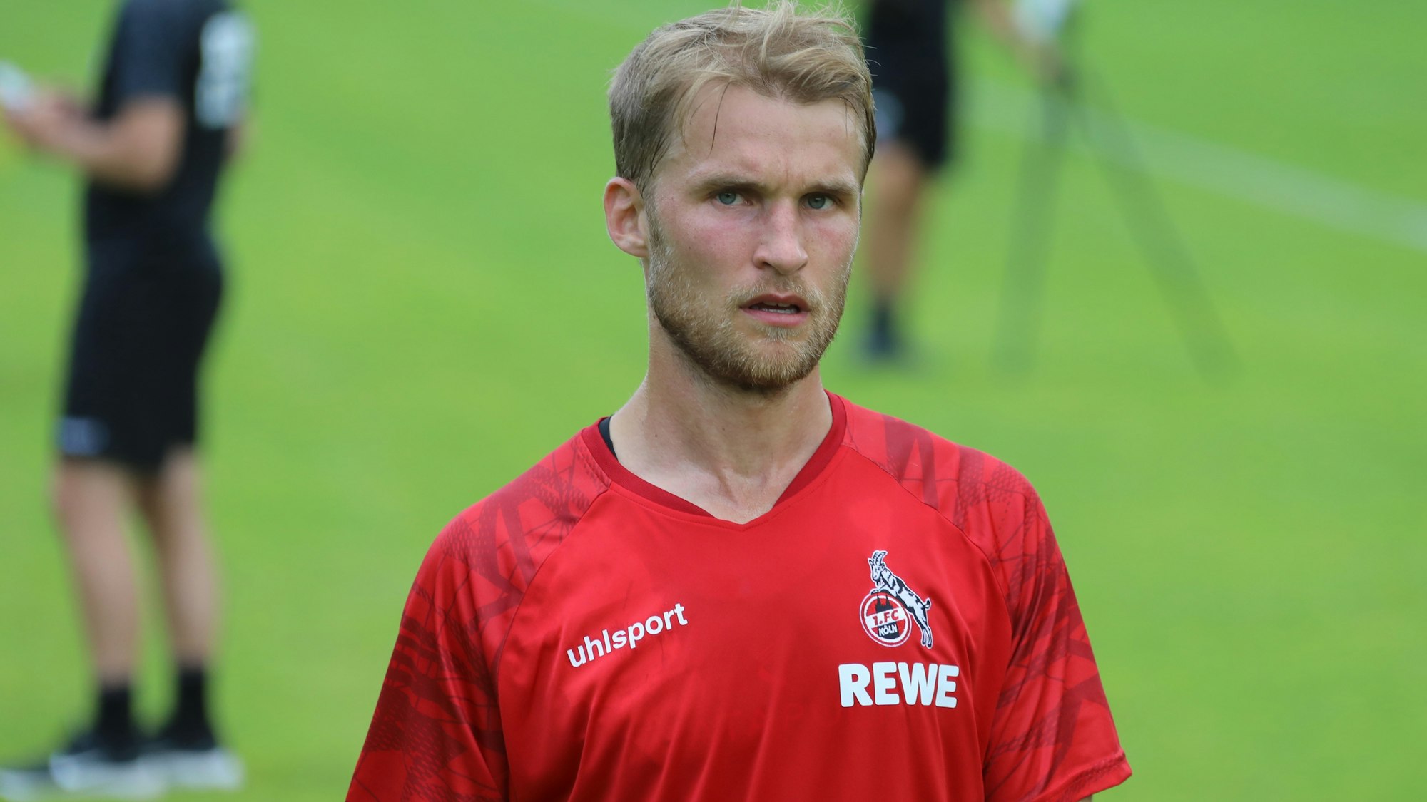 Sebastian Andersson beim Training des 1. FC Köln.