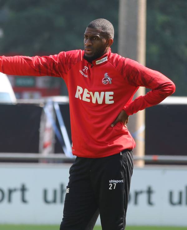 Anthony Modeste beim Training des 1. FC Köln.