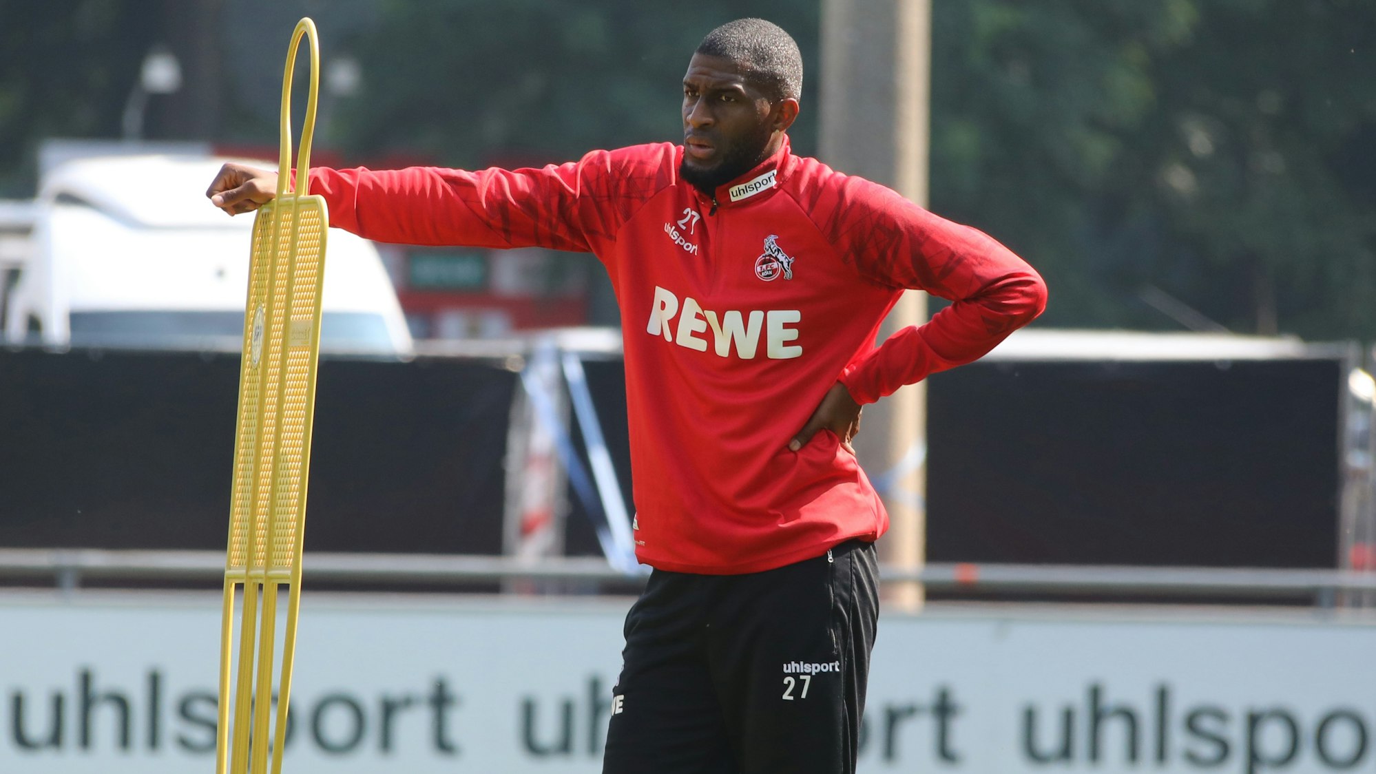 Anthony Modeste beim Training des 1. FC Köln.