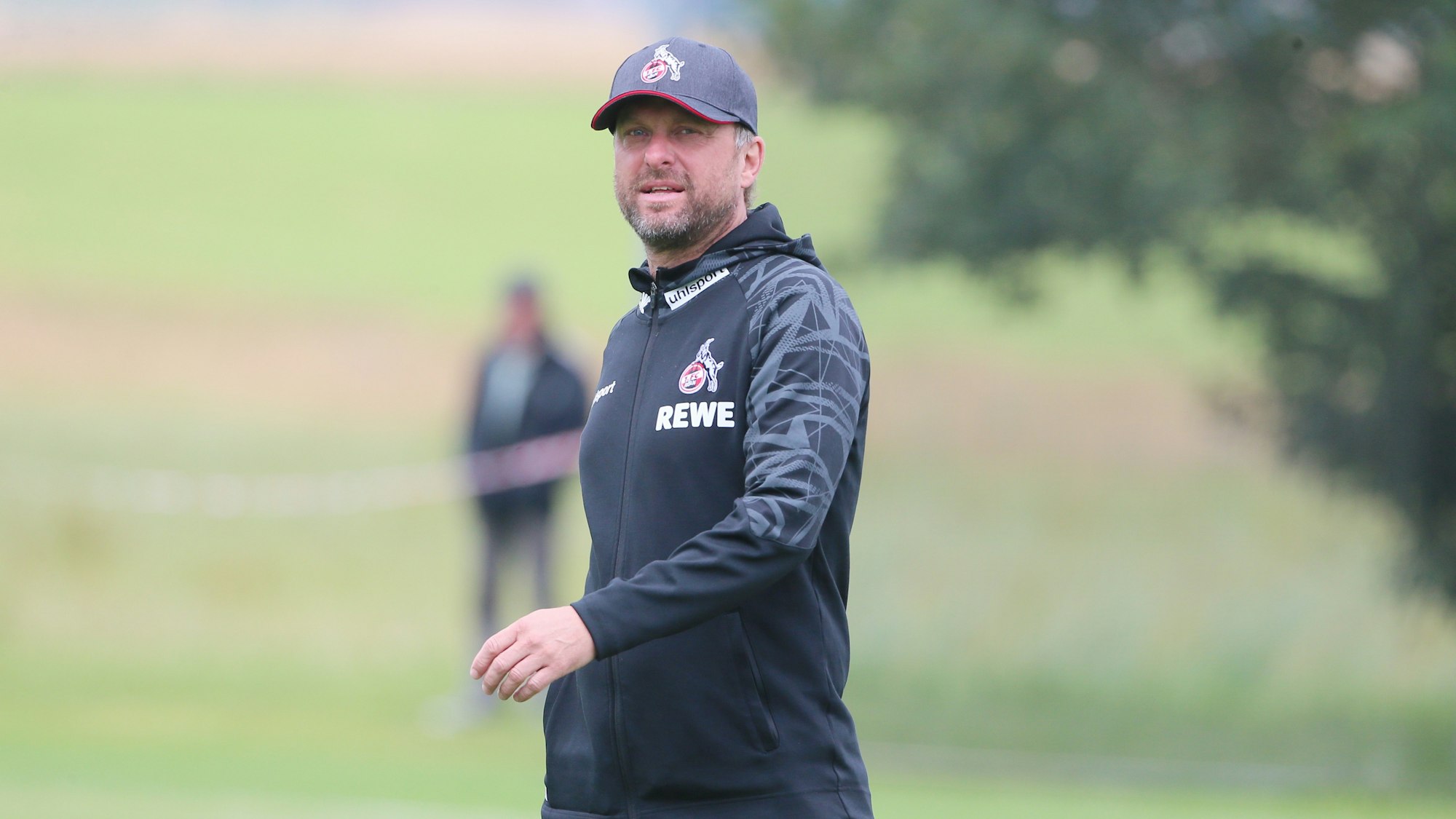 Jörg Jakobs im Trainingslager des 1. FC Köln