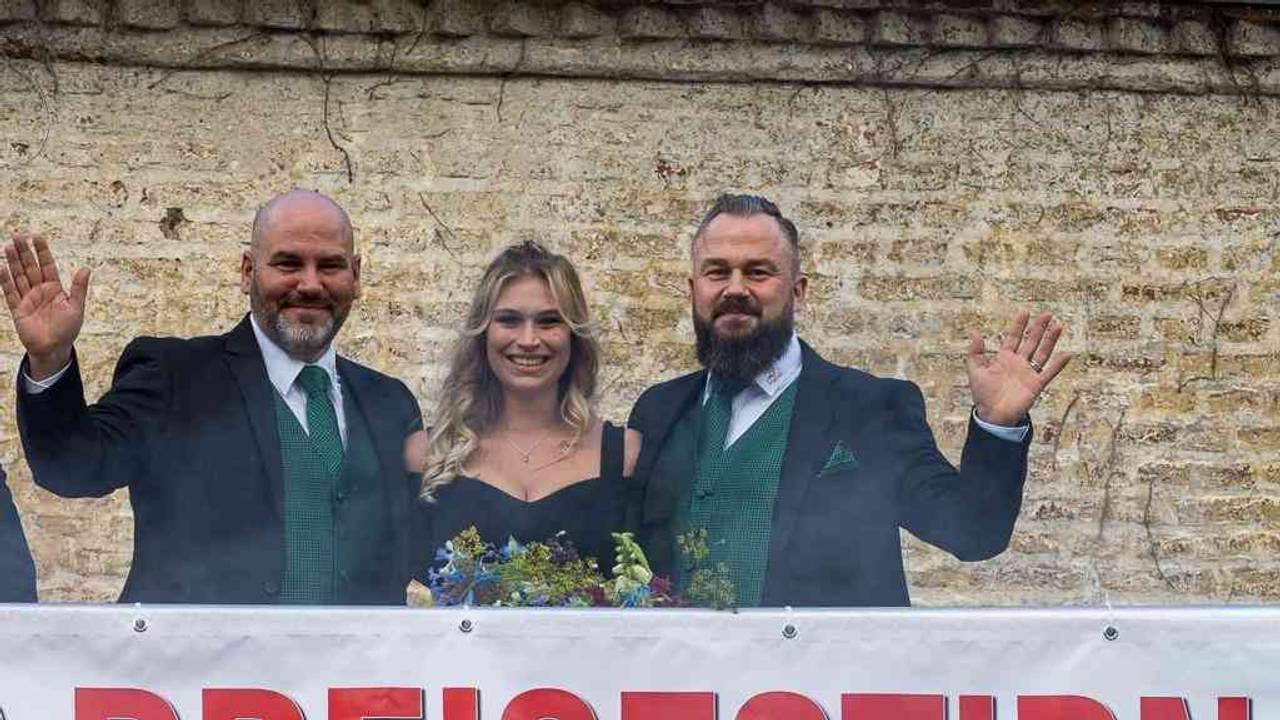 Das Porzer Dreigestirn wurde am 31. Juli 2021 beim Sommerfest der Rezag-Husaren vorgestellt.