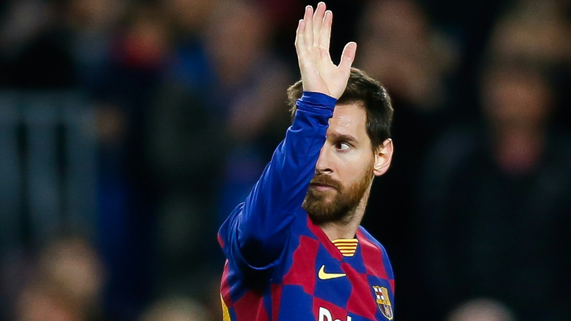 Lionel Messi spielt für den FC Barcelona.