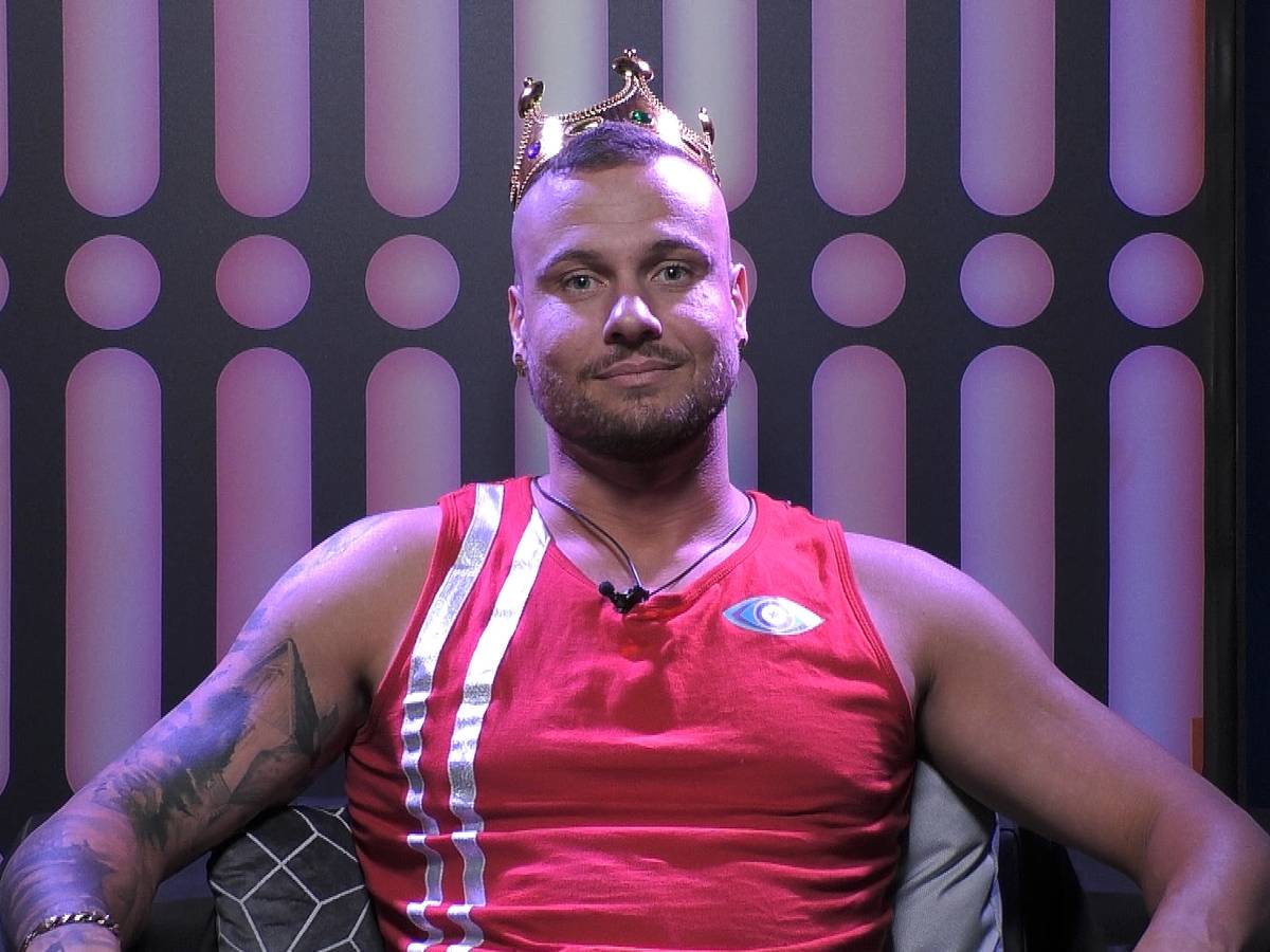 Promi Big Brother 2021, Kandidat Eric Sindermann im Sprechzimmer