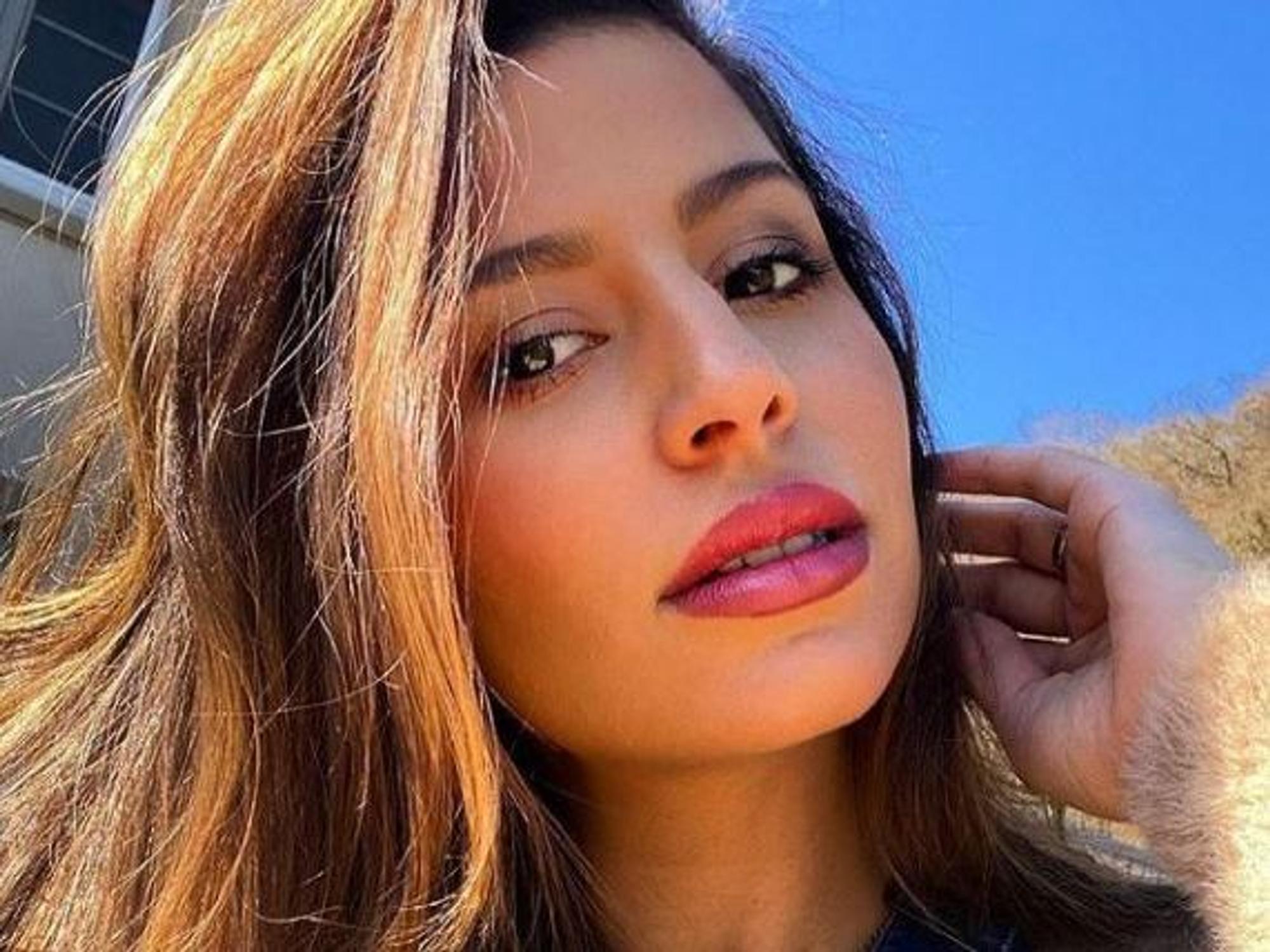 Eva Benetatou auf einem Instagram-Selfie vom 12. März 2021. Download am 31. Mai durch Simone Jülicher