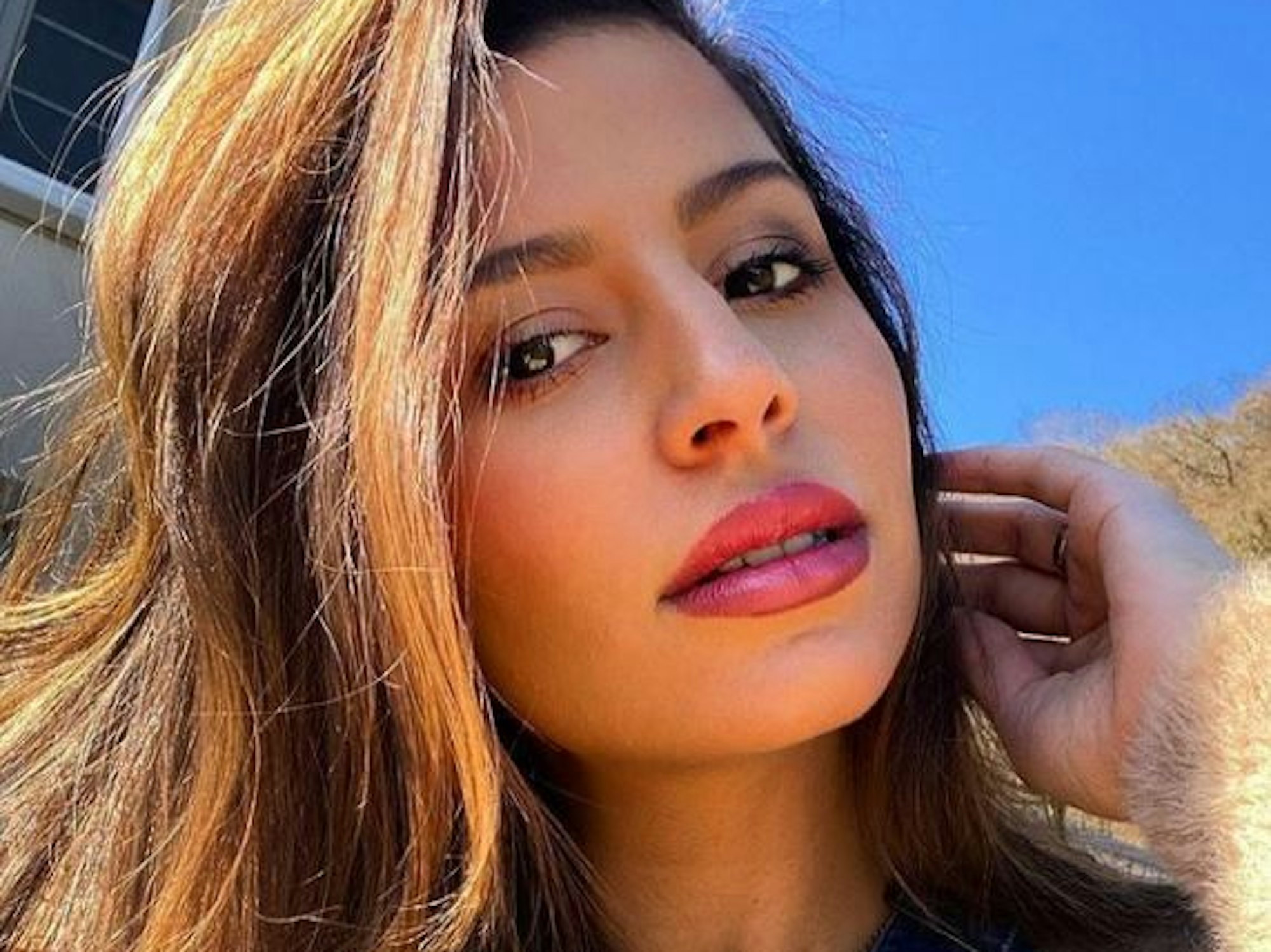 Eva Benetatou auf einem Instagram-Selfie vom 12. März 2021. Download am 31. Mai durch Simone Jülicher