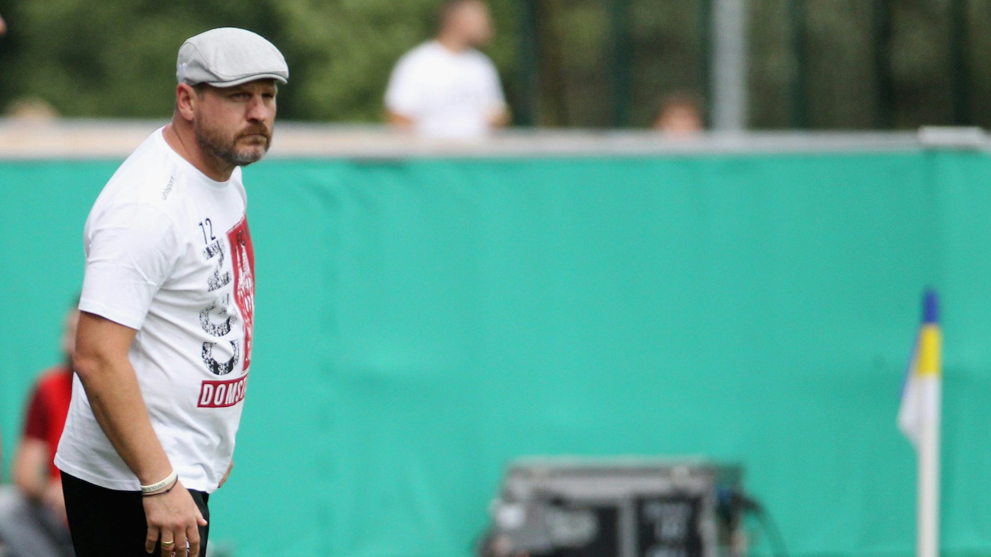 Steffen Baumgart ist mit dem 1. FC Köln bei Carl Zeiss Jena zu Gast.