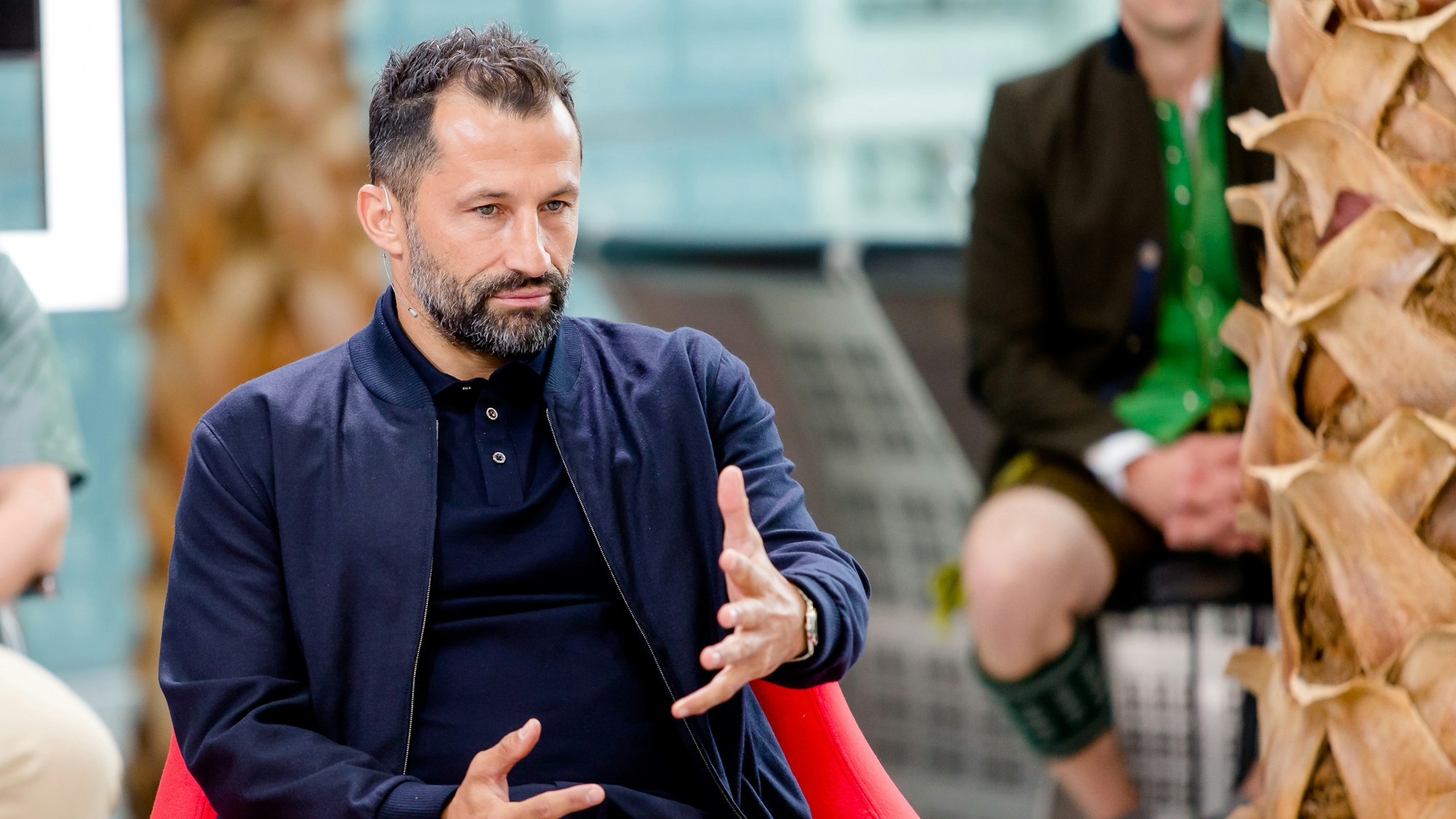 Sportvorstand Hasan Salihamidzic vom FC Bayern München im „Doppelpass“