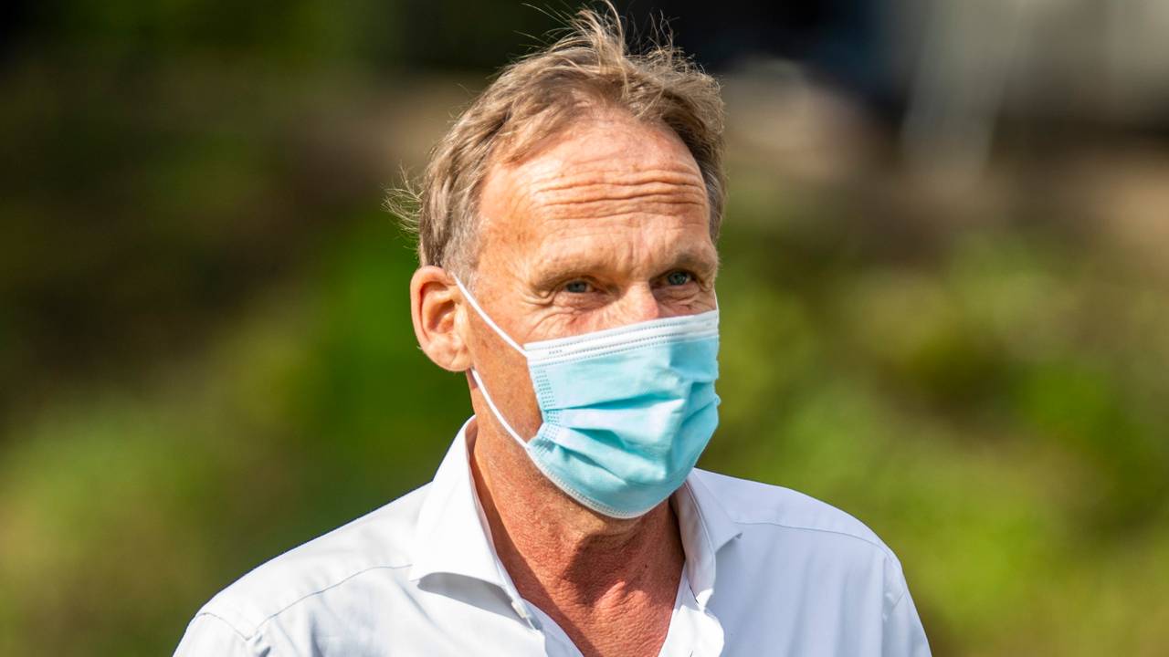 Hans-Joachim Watzke bei einem Testspiel des BVB