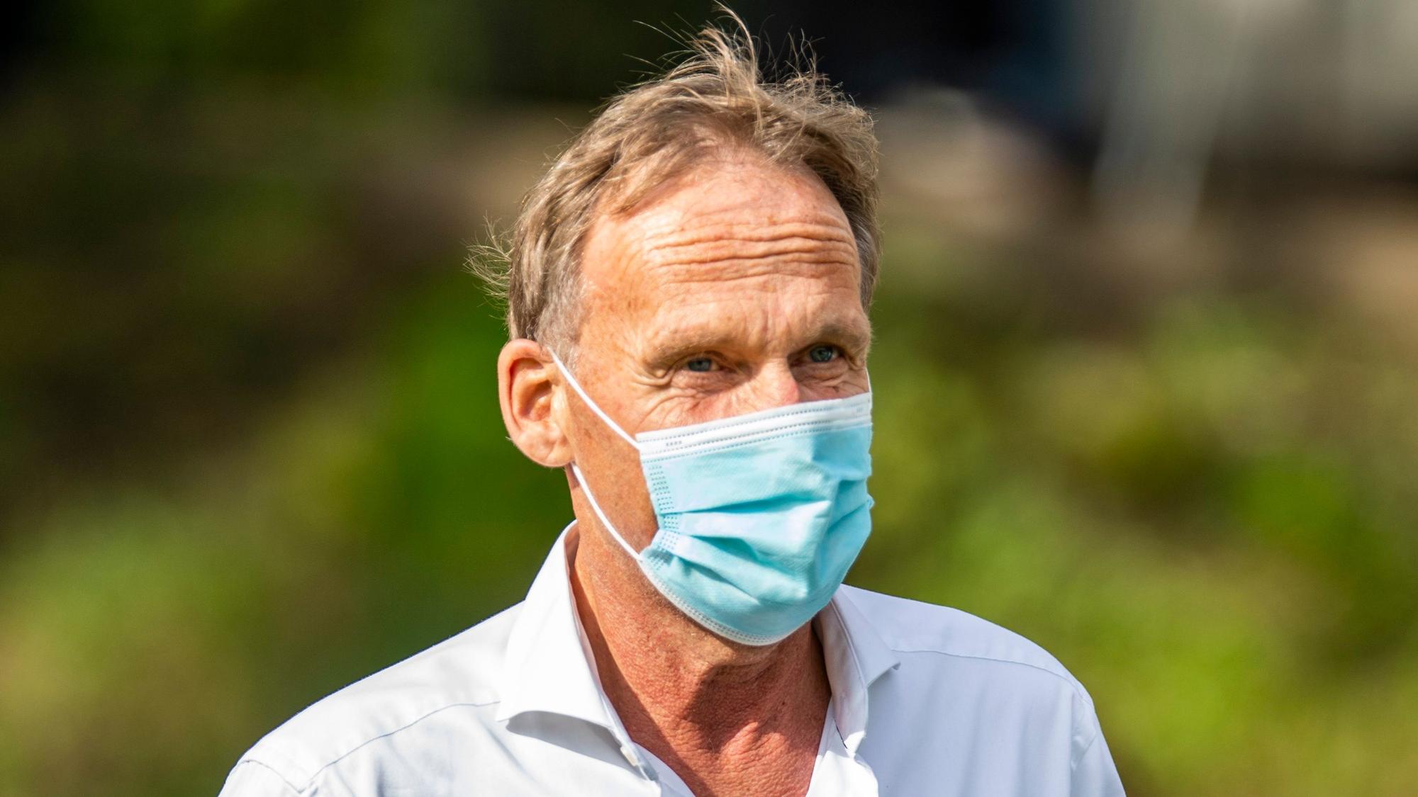 Hans-Joachim Watzke bei einem Testspiel des BVB