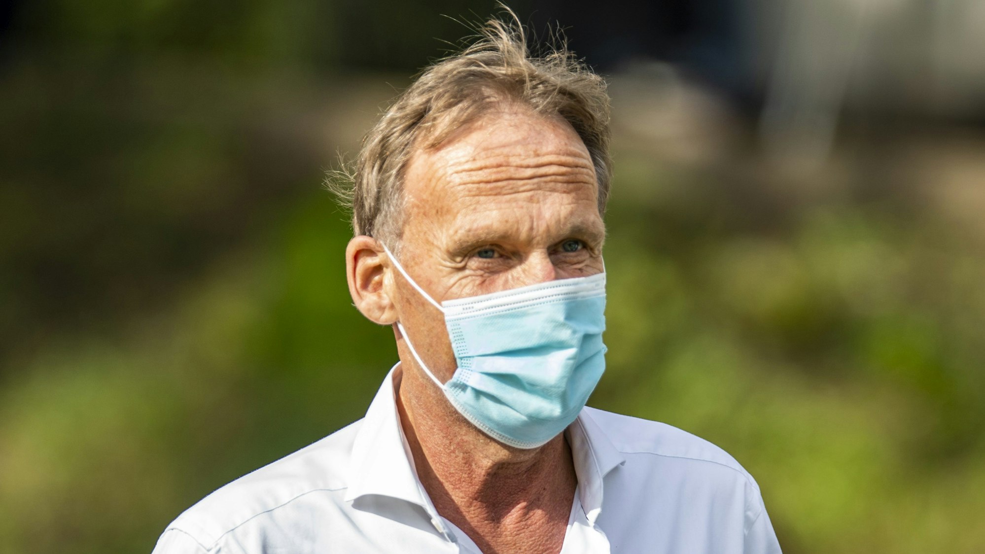 Hans-Joachim Watzke bei einem Testspiel des BVB