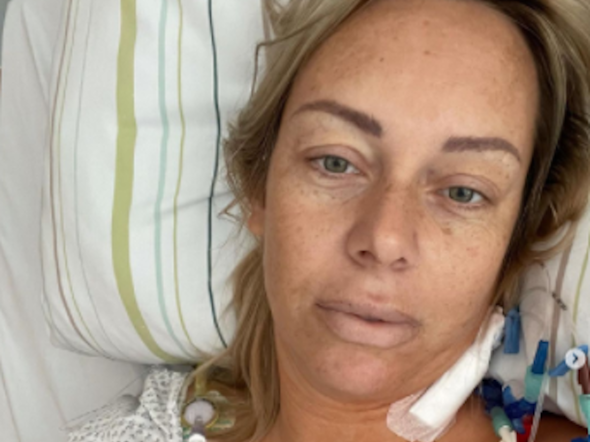 „Goodybe Deutschland“-Star Julia Holz meldet sich kurz nach der Krebs-OP bei ihren Fans aus dem Krankenhausbett.