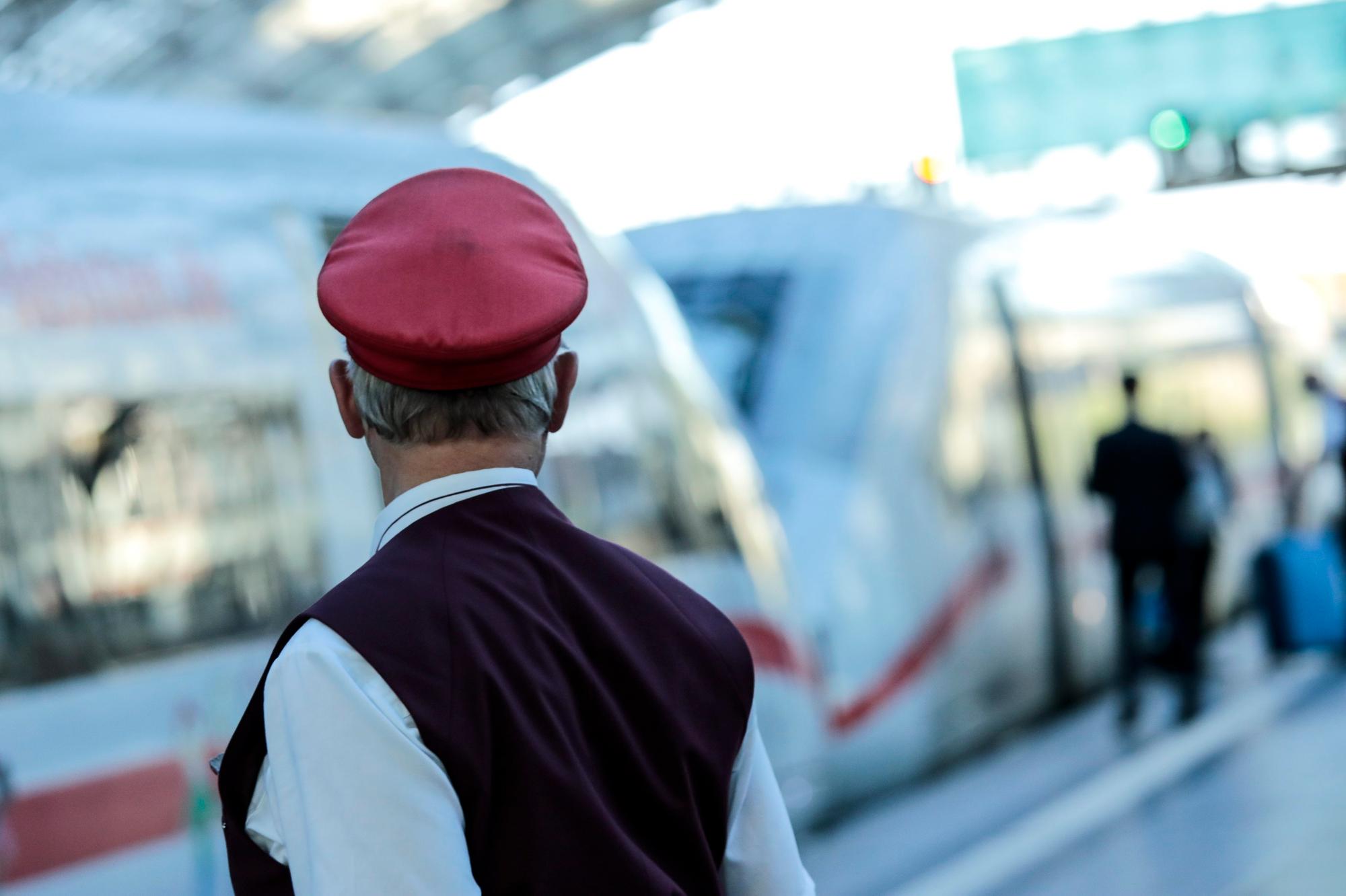 Streik bei der Deutschen Bahn: Ab Mittwoch, 11.August 2021, fallen 75 Prozent der Züge aus. Auch der Personenverkehr ist betroffen. Unser Foto wurde am 10. August 2021 in Berlin gemacht.