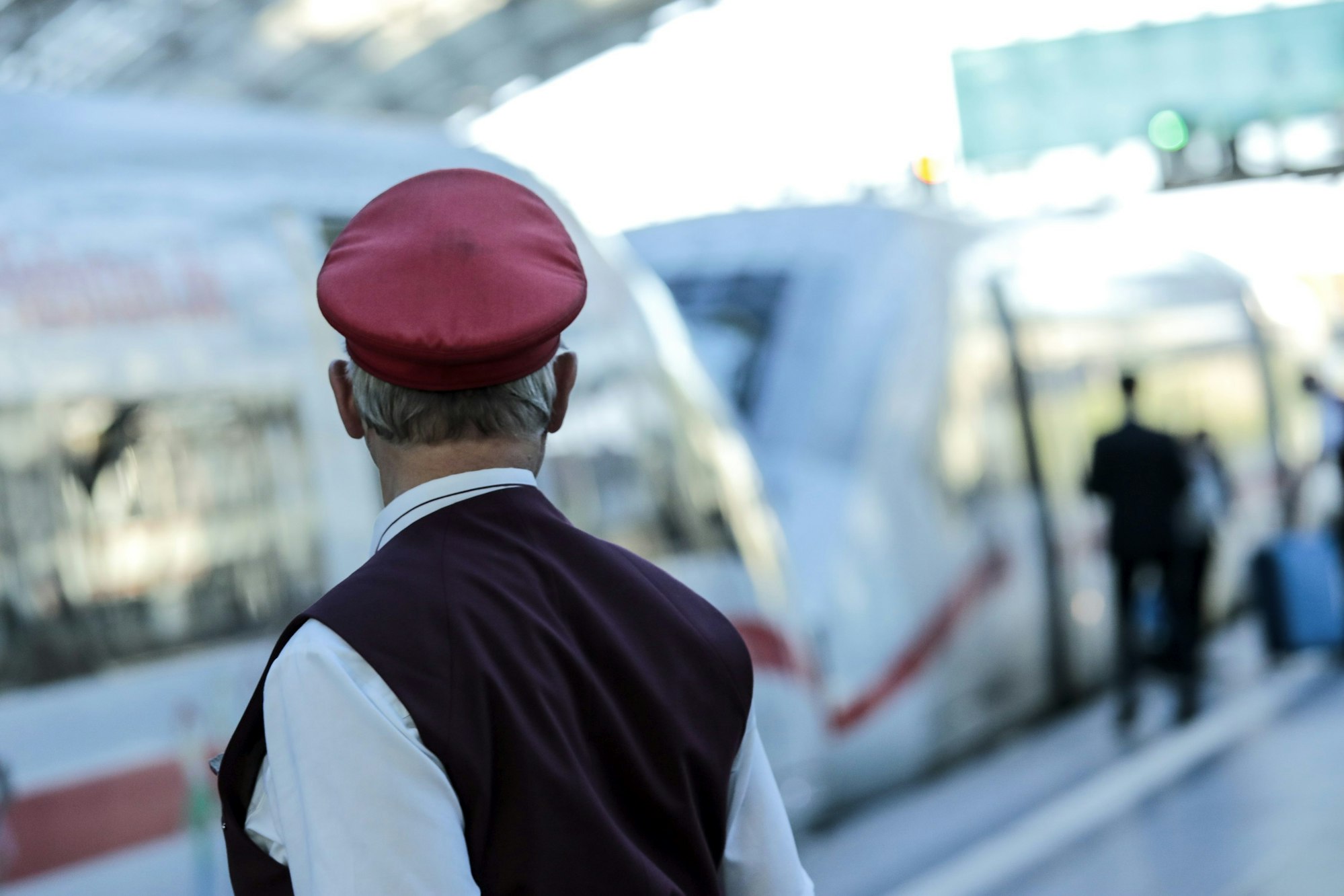 Streik bei der Deutschen Bahn: Ab Mittwoch, 11.August 2021, fallen 75 Prozent der Züge aus. Auch der Personenverkehr ist betroffen. Unser Foto wurde am 10. August 2021 in Berlin gemacht.