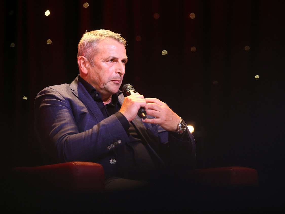 EXPRESS Talk im Apollo Düsseldorf 
Fortuna Duesseldorf mit Klaus Allofs, Peter Frymuth, Patrick Scherer
09.08.2021