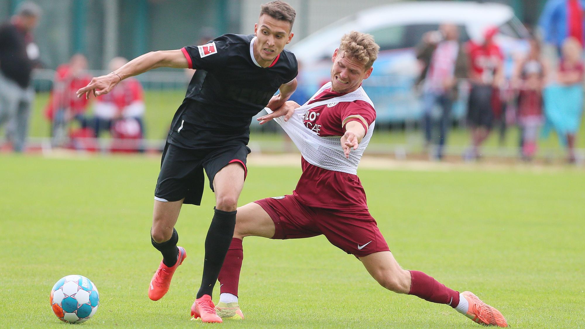Dejan Ljubicic spielt für den 1. FC Köln gegen die SV Elversberg.