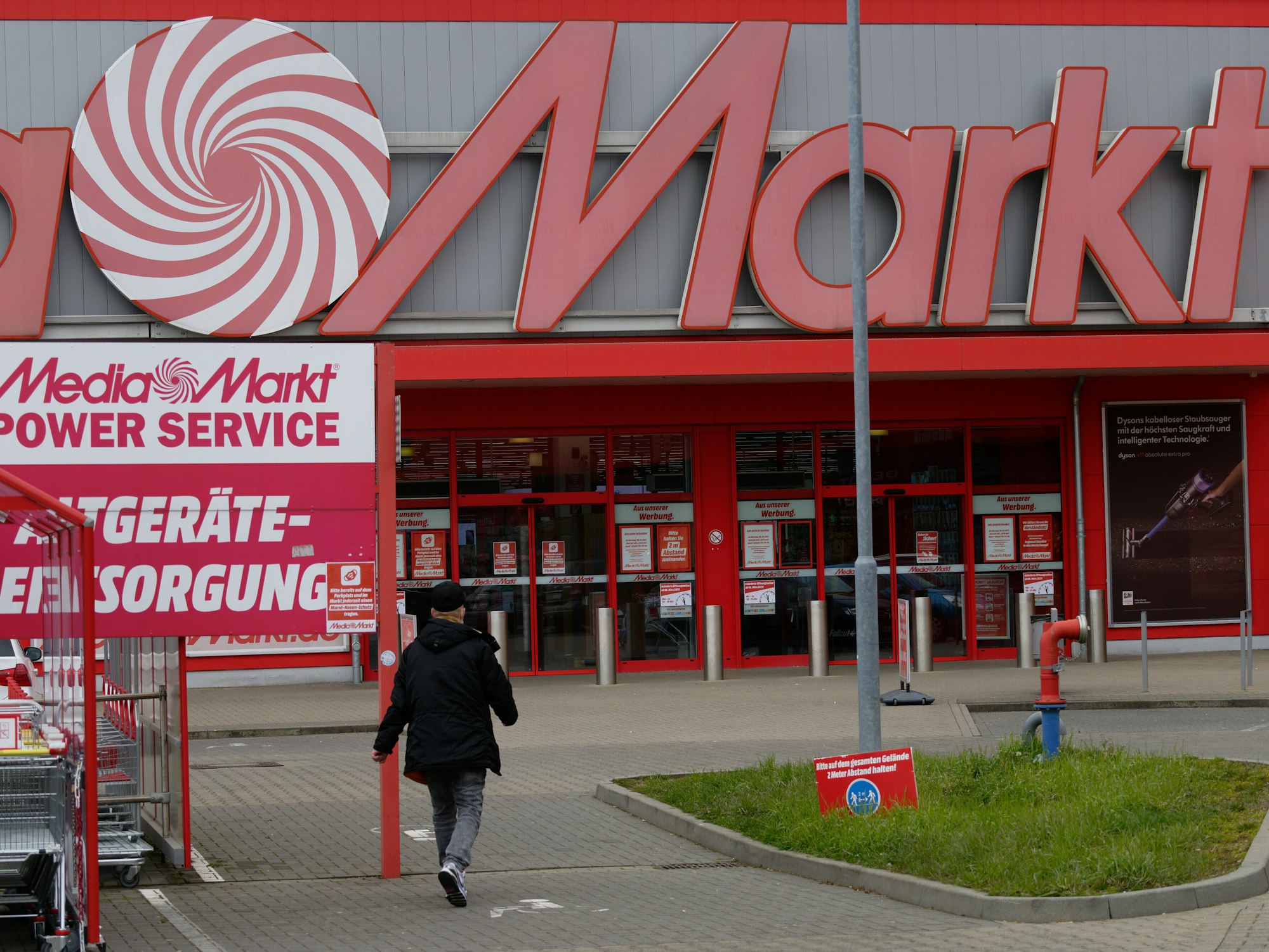 Auf Media Markt Saturn (hier eine Media-Markt-Filiale) wurde ein Hacker-Angriff verübt.