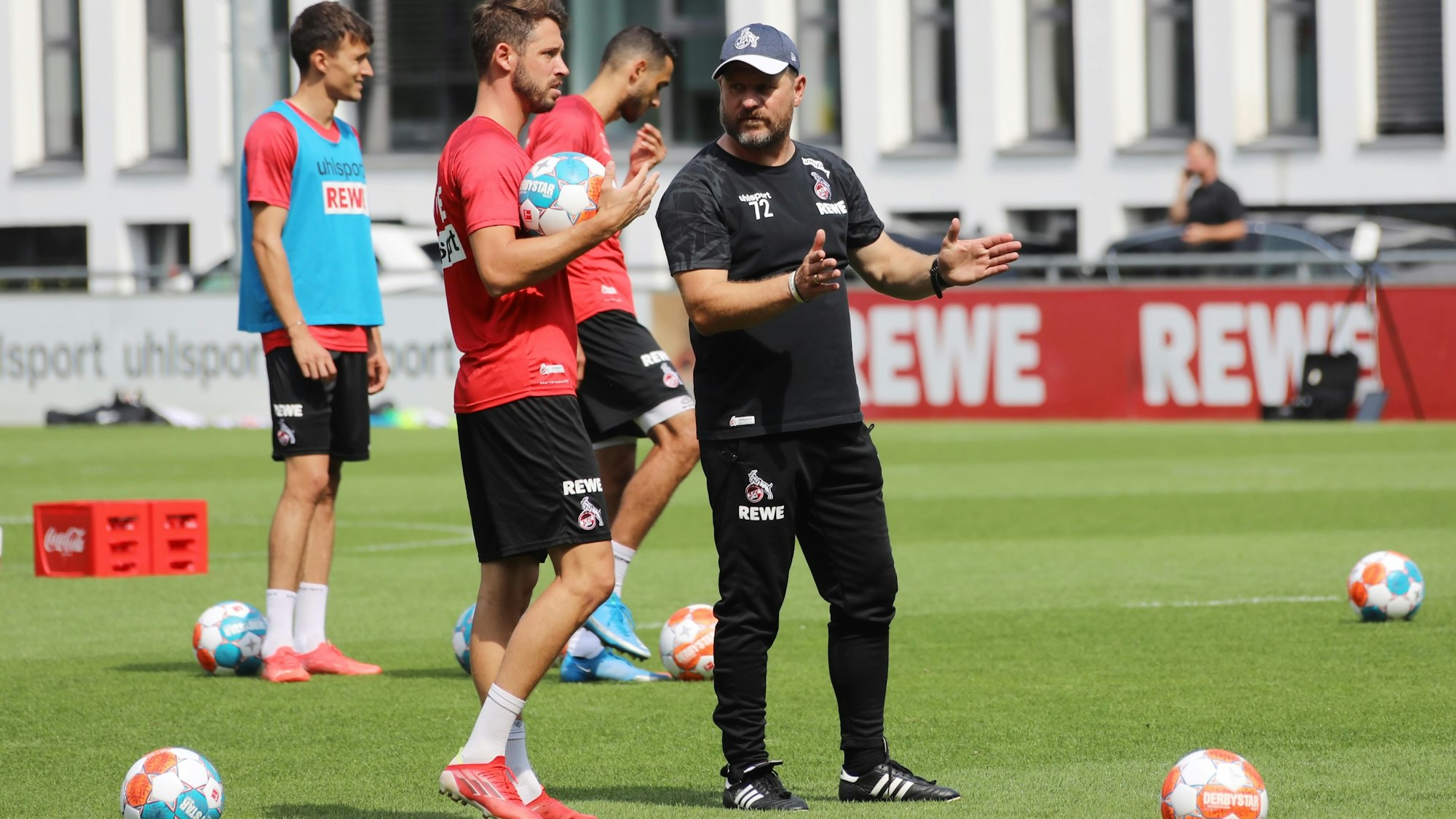 Steffen Baumgart trainiert den 1. FC Köln und Mark Uth.