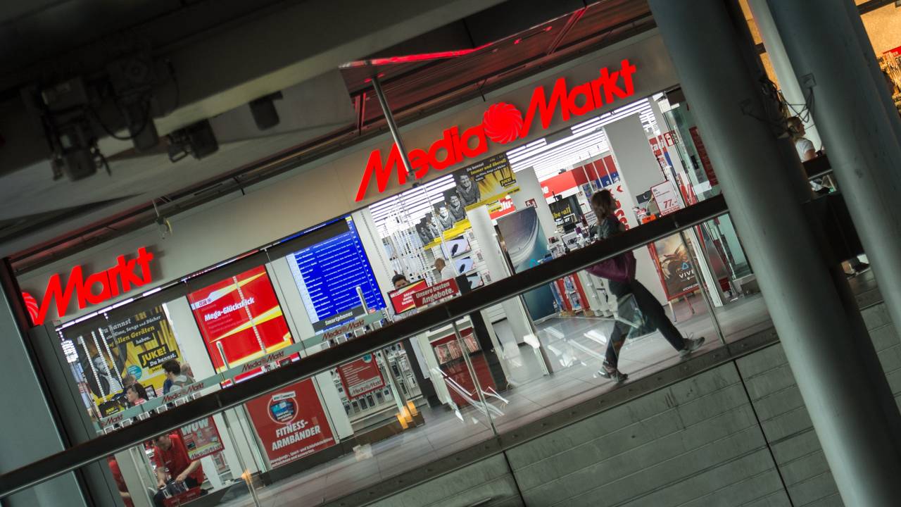 Ein Blick auf die MediaMarkt Filiale in Berlin HBF. Das Foto stammt von 2016.