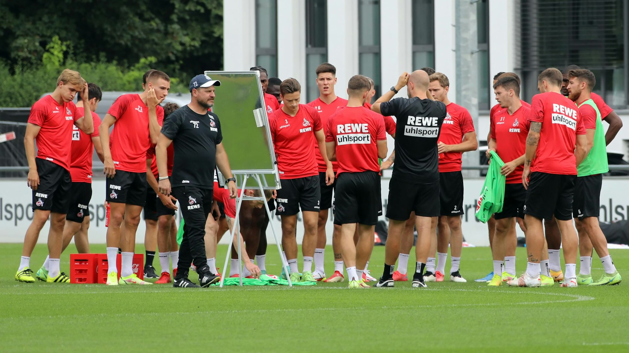Steffen Baumgart trainiert den 1. FC Köln.