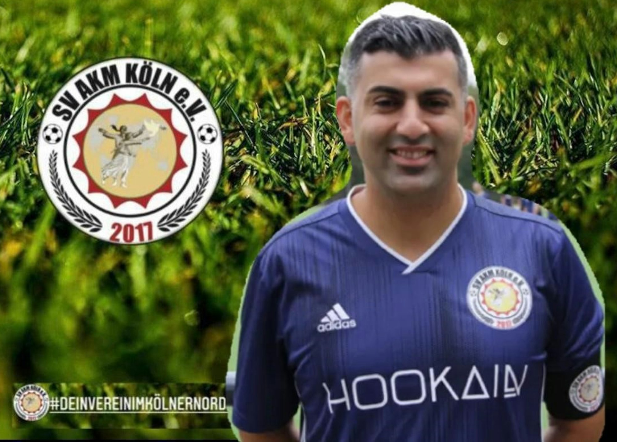 Erhan Ülgüdür, Kapitän vom Kölner Kreisligaverein SV AKM Köln.