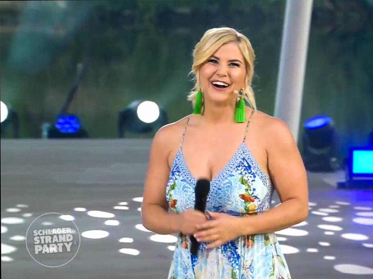 Beatrice Egli ist in der ARD zu Gast bei Florian Silbereisens Geburtstags-Schlagershow.